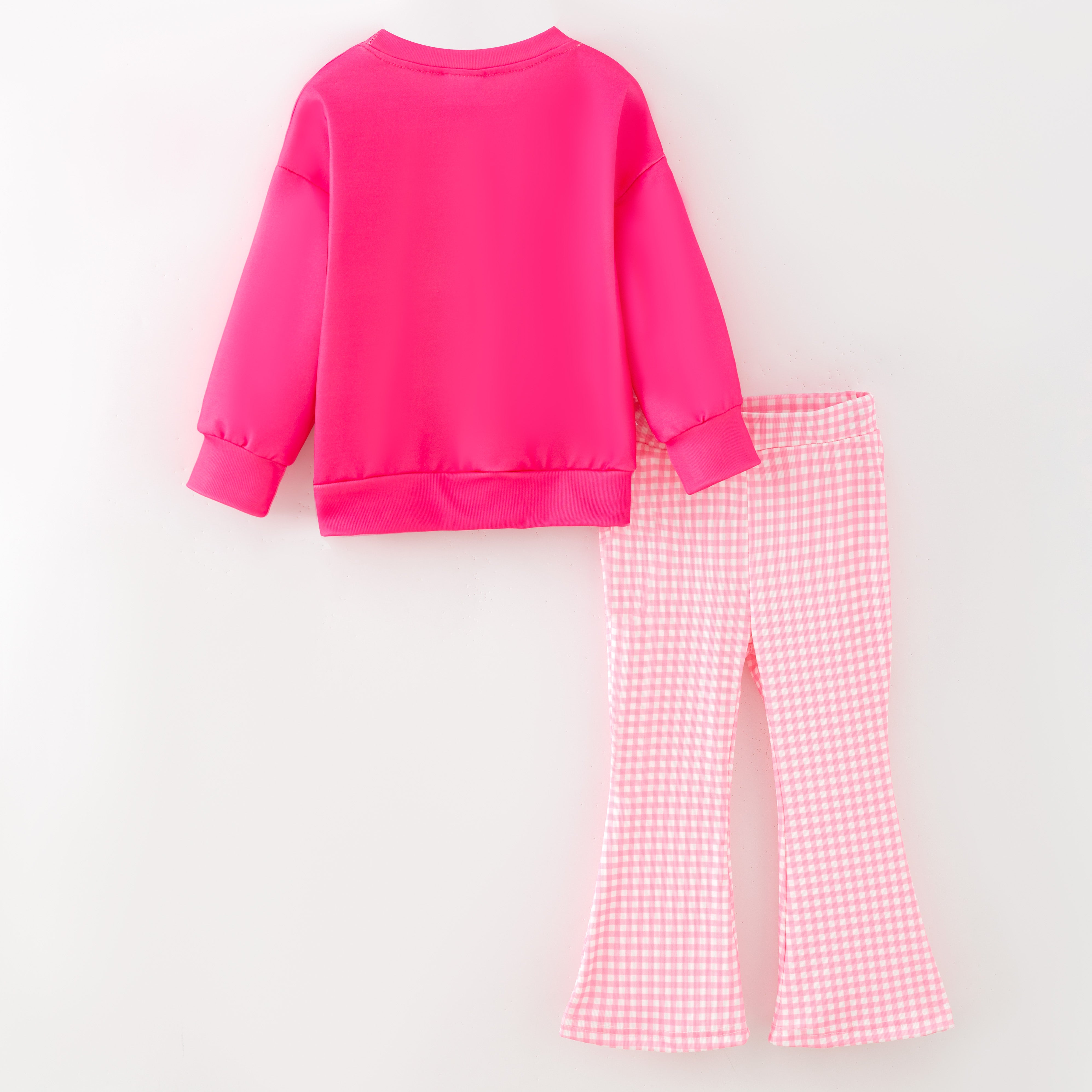 (Pre Order,Prepack Zone)Girls Jesus Print Sweatshirt Suit(Mix Size)