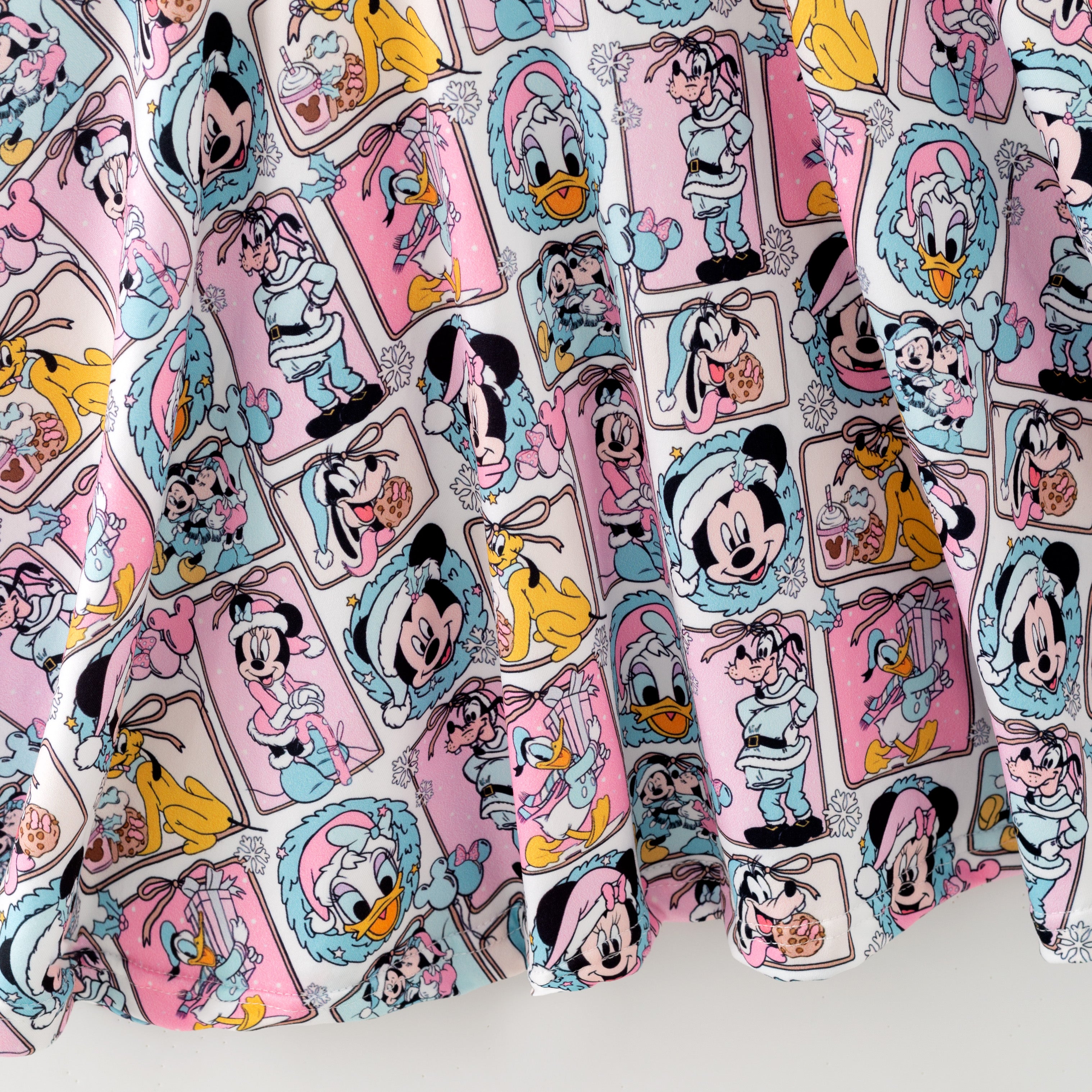 (Pre Order,Prepack Zone)Girls Cartoon Print Dress(Mix Size)