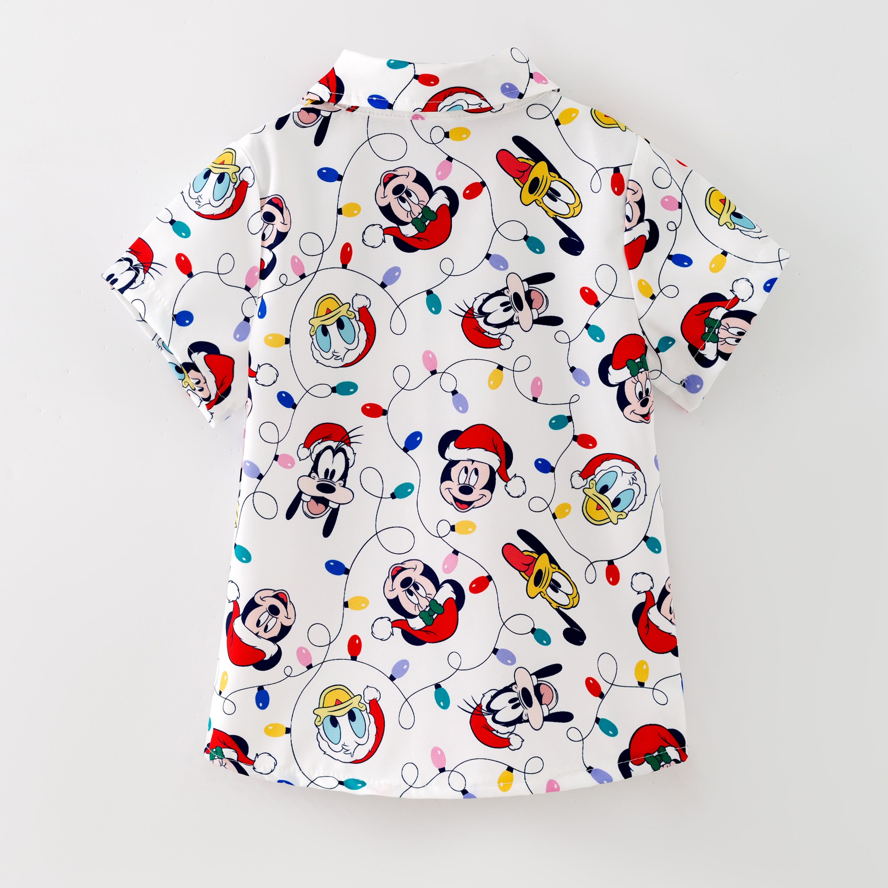 (Pre Order,Prepack Zone)Boys Christmas Print Shirt(Mix Size)