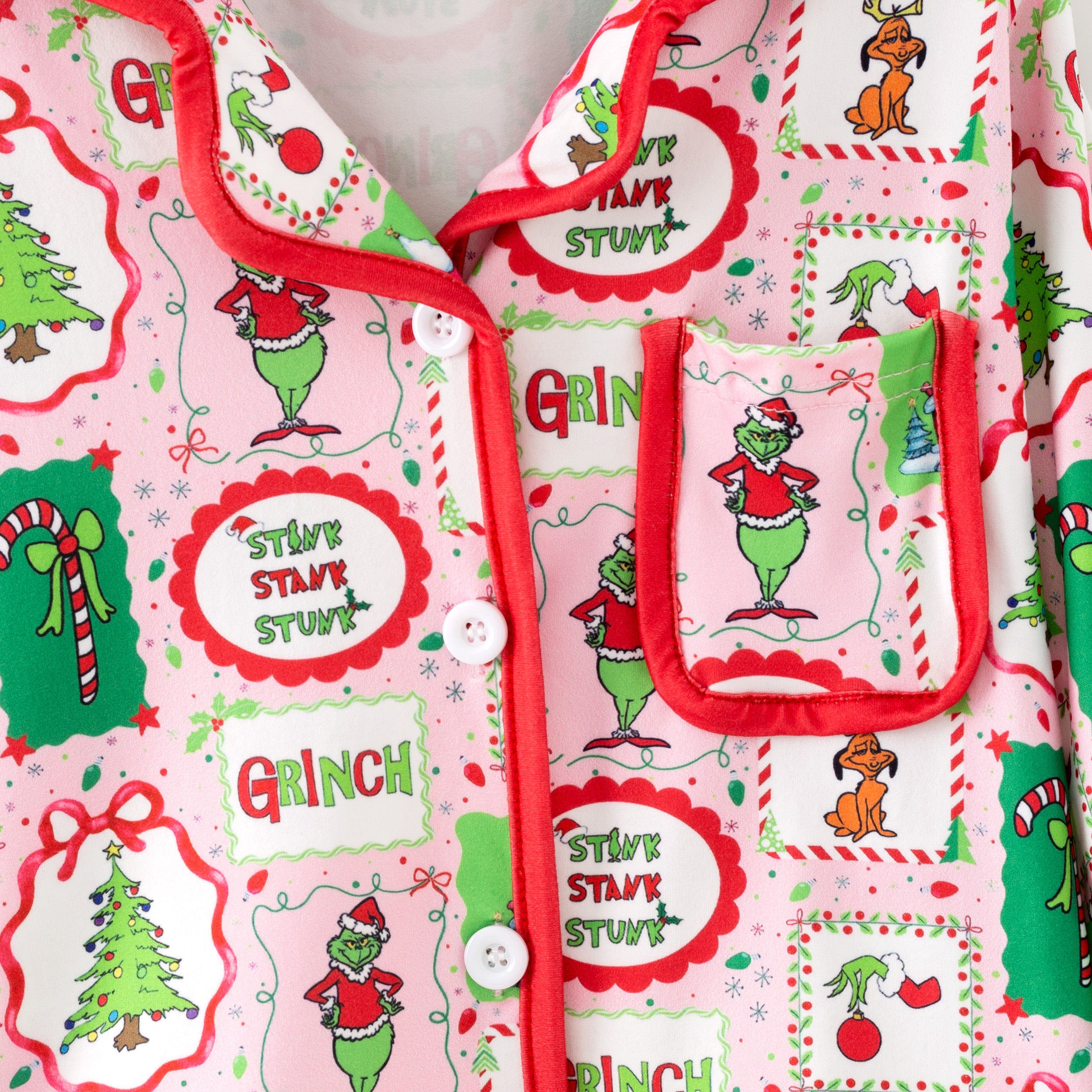 (Pre Order,Prepack Zone)Family Cartoon Print Dress&Set