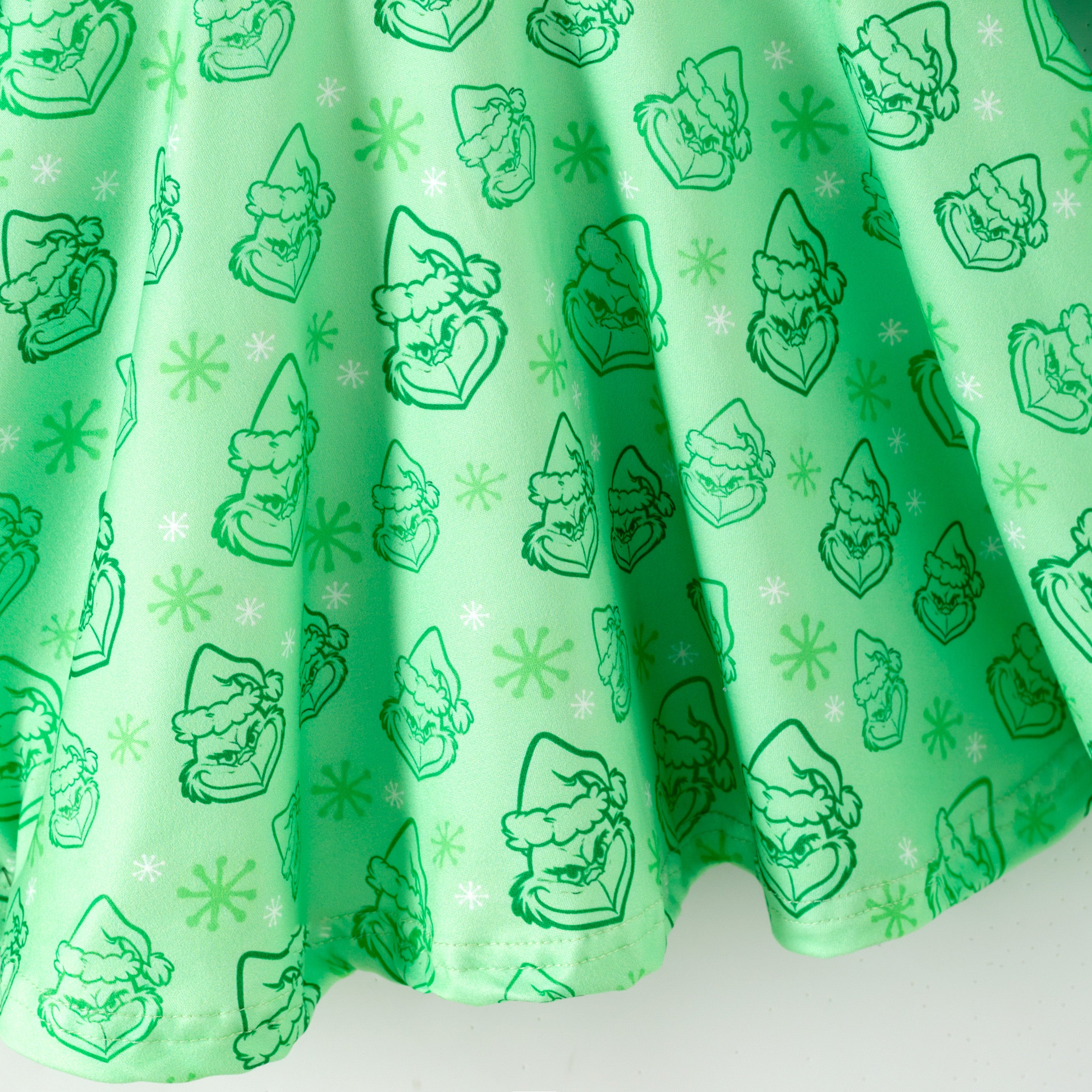 (Pre Order,Prepack Zone)Girls Christmas Cartoon Print Set,Dress&Top(Mix Size)