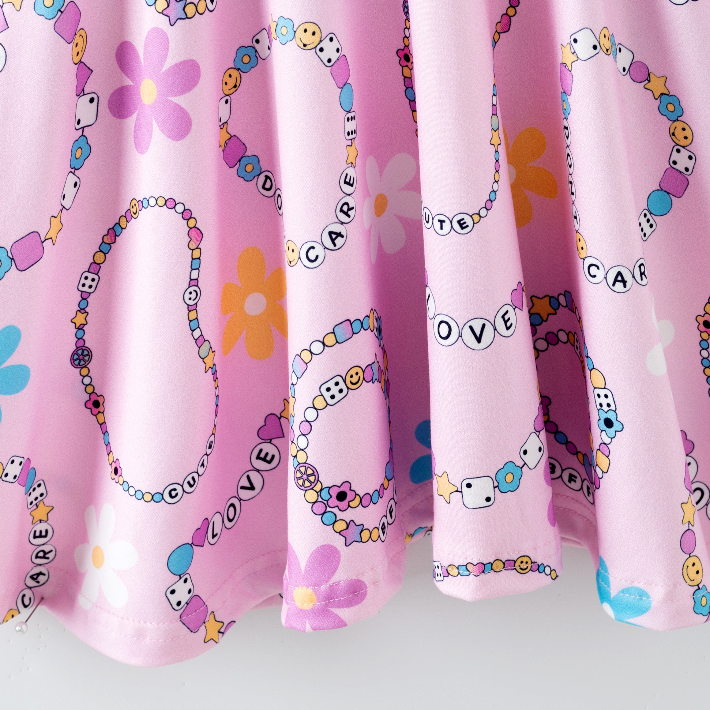 (Pre Order,Prepack Zone)Girls TS Print Dress(Mix Size)