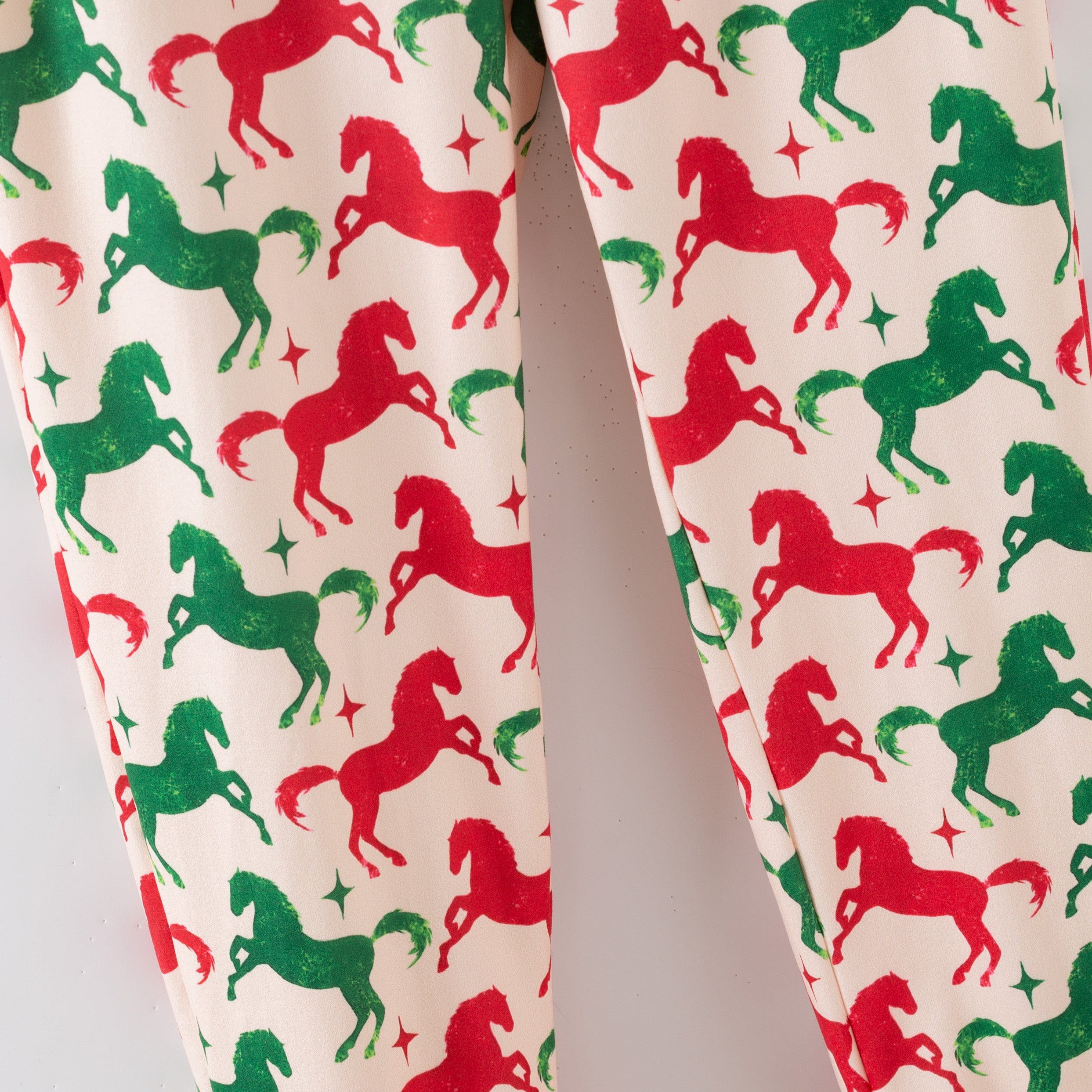 (Pre Order,Prepack Zone)Girls Christmas Print Dress&Pajamas(Mix Size)