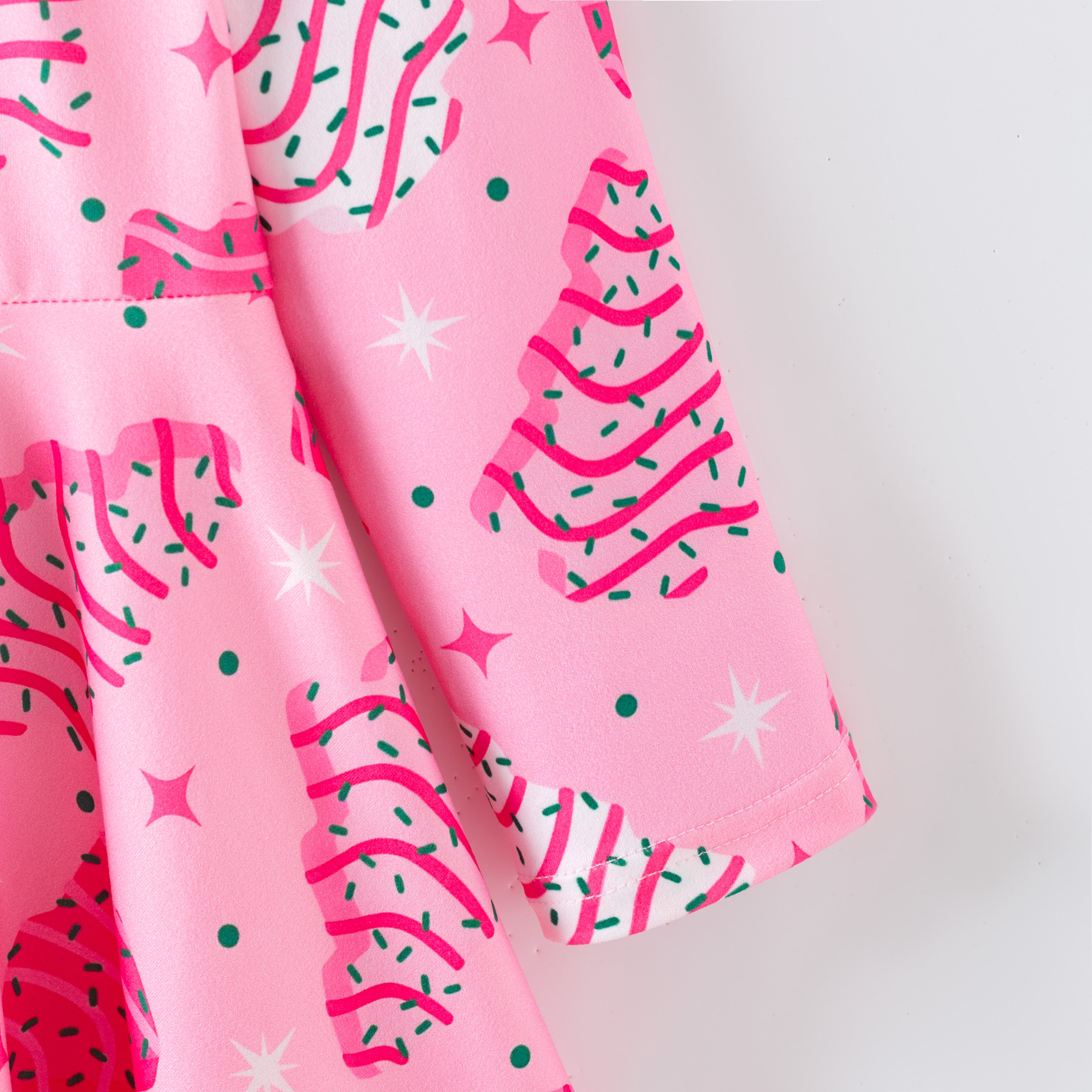 (Pre Order,Prepack Zone)Girls Christmas Print Dress(Mix Size)