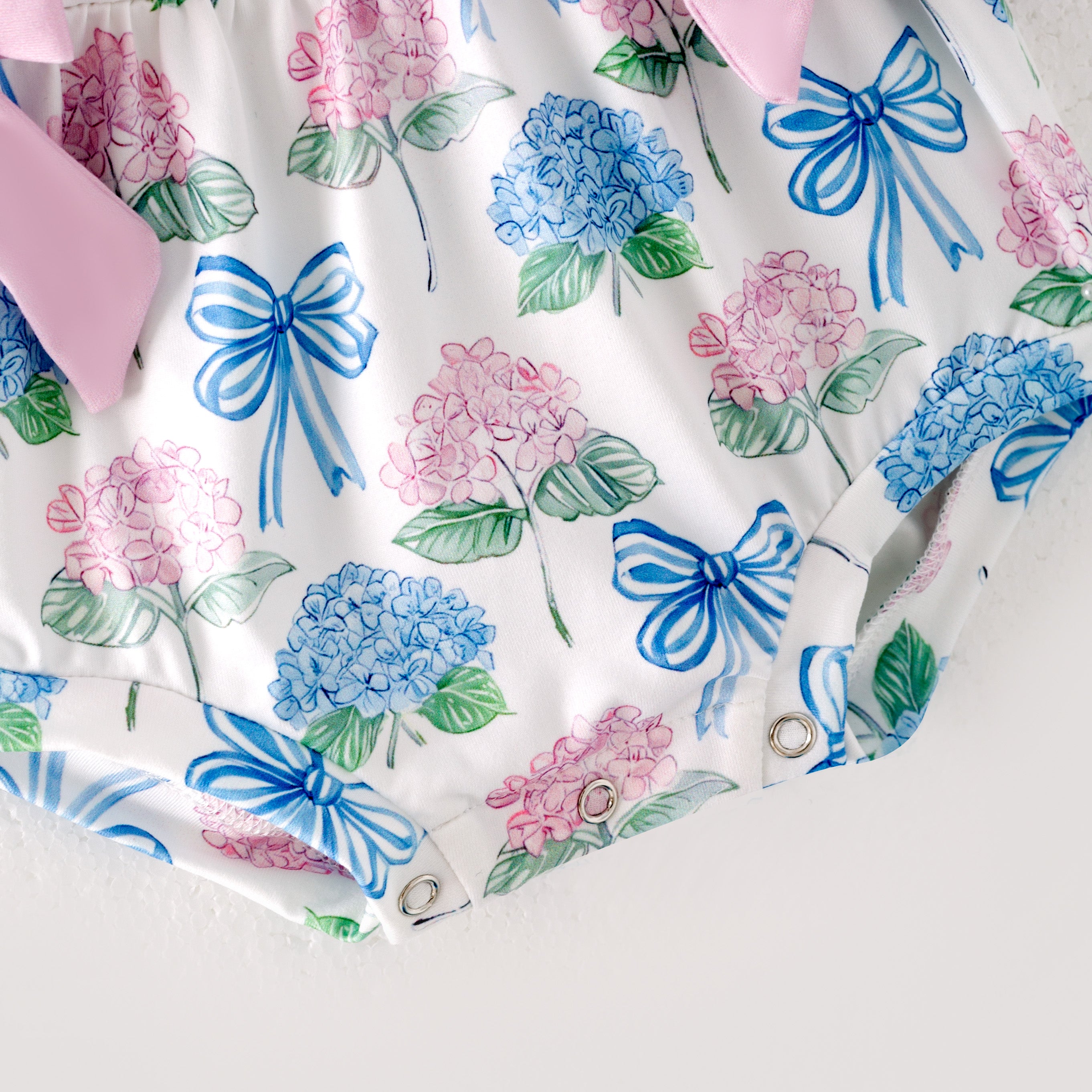 (Pre Order)Sisters Spring and Summer Floral Print Skorts Set&Romper