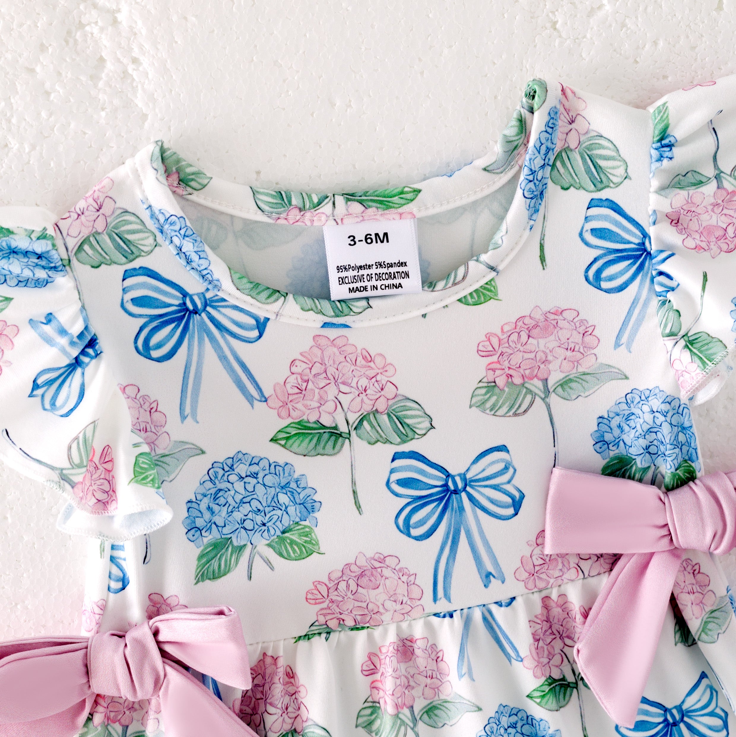 (Pre Order)Sisters Spring and Summer Floral Print Skorts Set&Romper