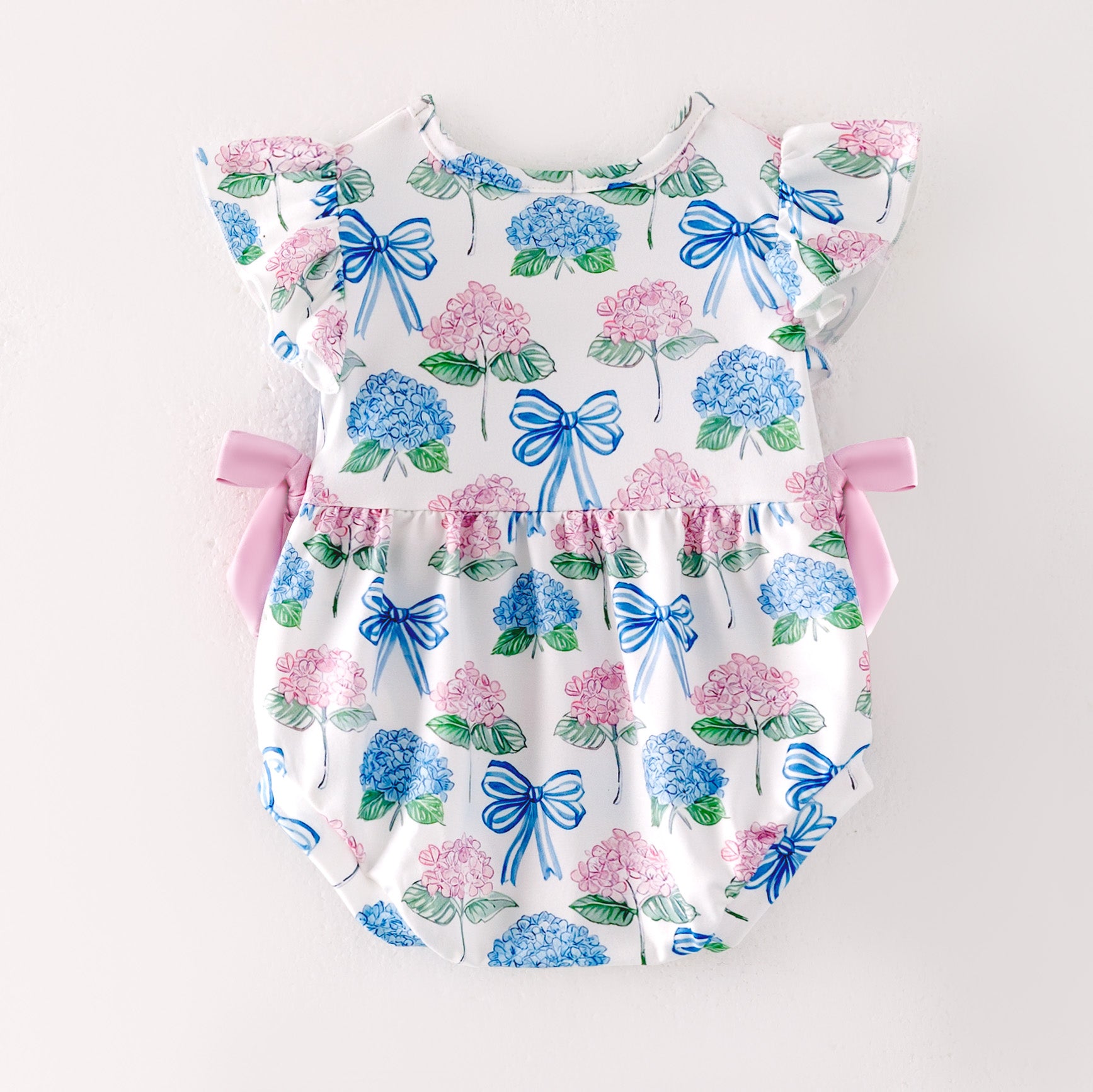(Pre Order)Sisters Spring and Summer Floral Print Skorts Set&Romper