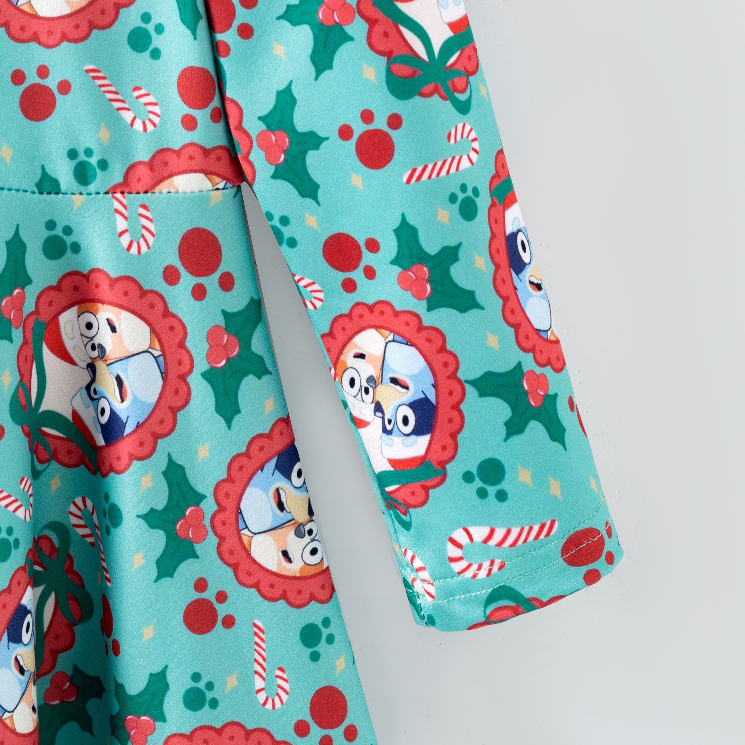 (Pre Order,Prepack Zone)Girls Christmas Cartoon Print Dress&Pajamas(Mix Size)