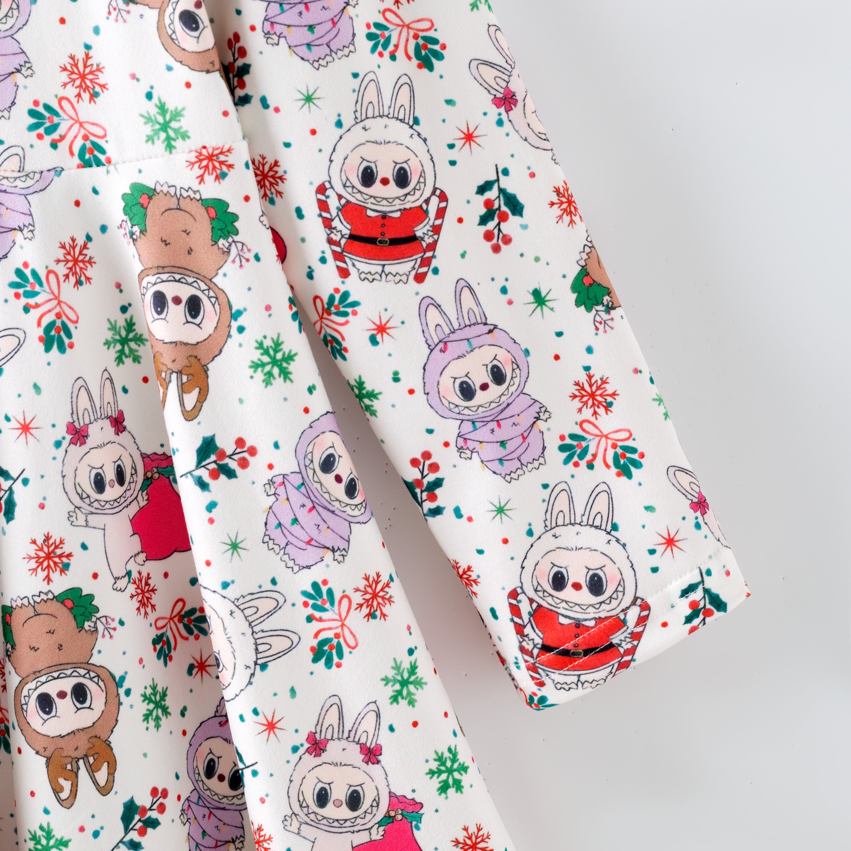 (Pre Order,Prepack Zone)Girls Christmas&LBB Print Dress(Mix Size)