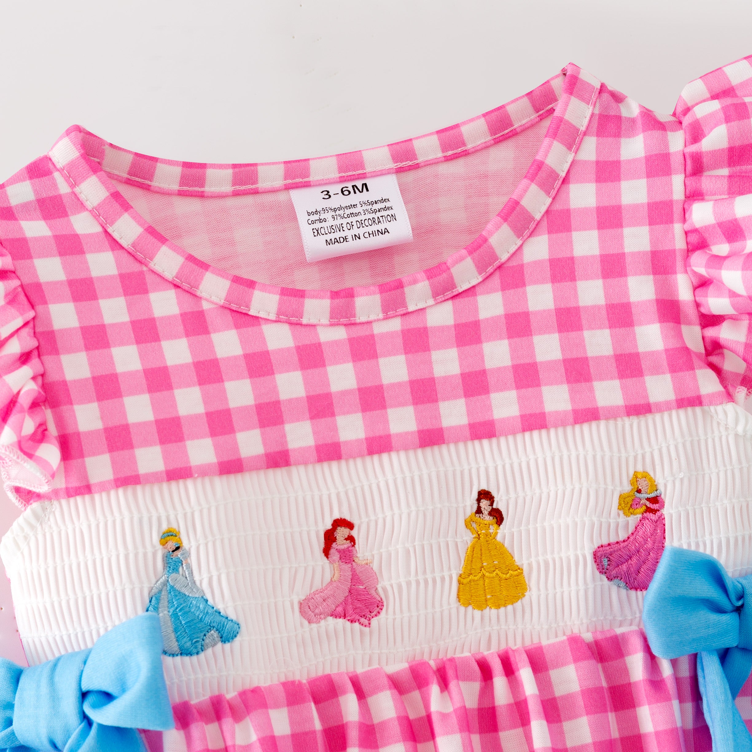 (Pre Order)Sisters Spring&Summer Princess Embroidery Smocked Dress,Set&Romper