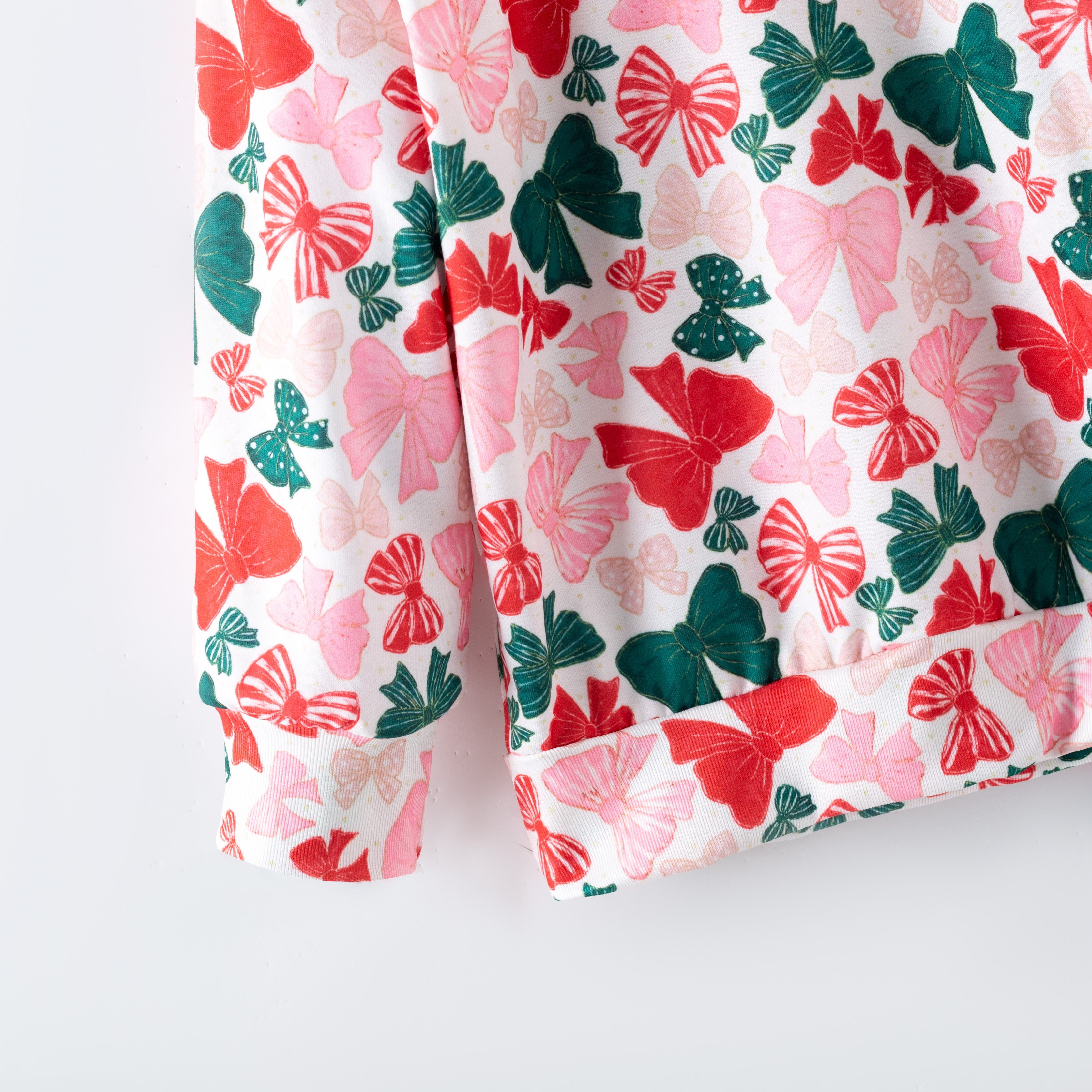 (Pre Order,Prepack Zone)Girls Christmas Print Set(Mix Size)