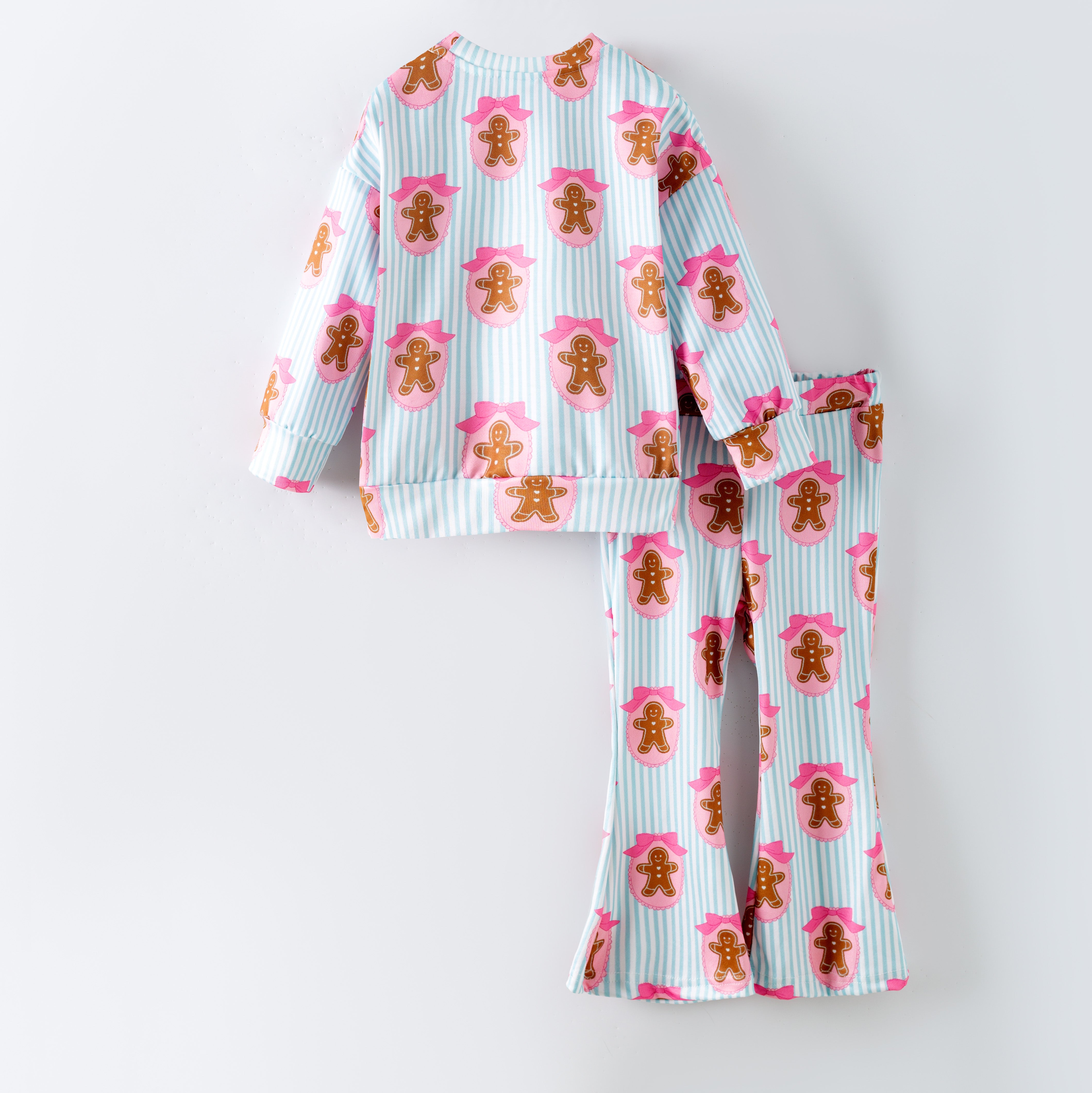 (Pre Order,Prepack Zone)Girls Christmas Print Set(Mix Size)