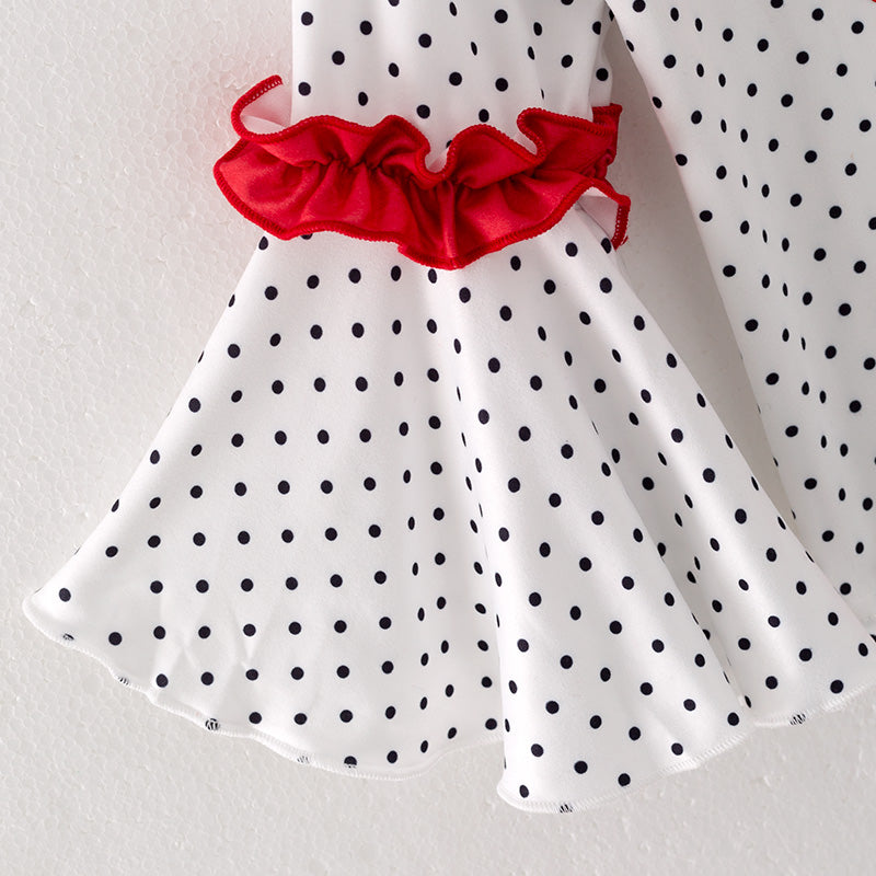 (In Stock)Girls Valentine's Day Heart Sequin Skirt Set