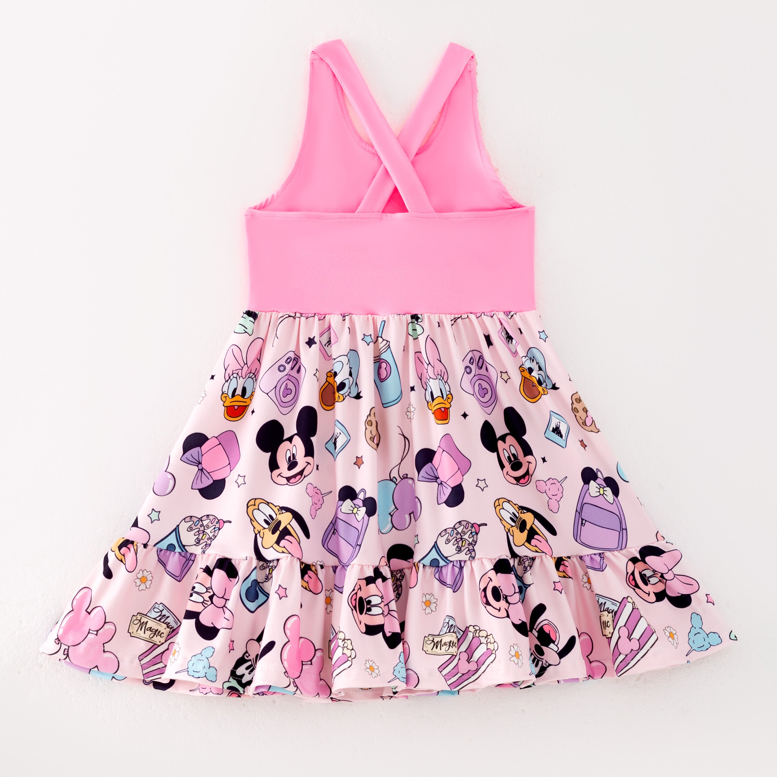 (Pre Order)Mommy and Me Spring&Summer Princess Print Dress