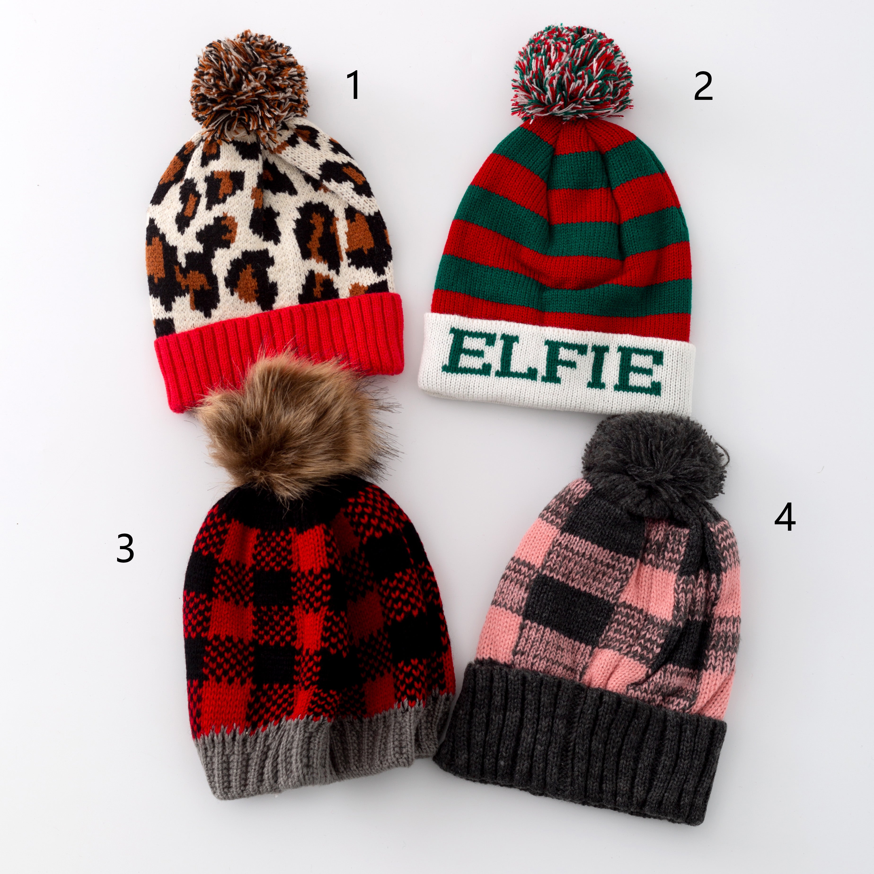 (In Stock)Kids Christmas Woolen Hat