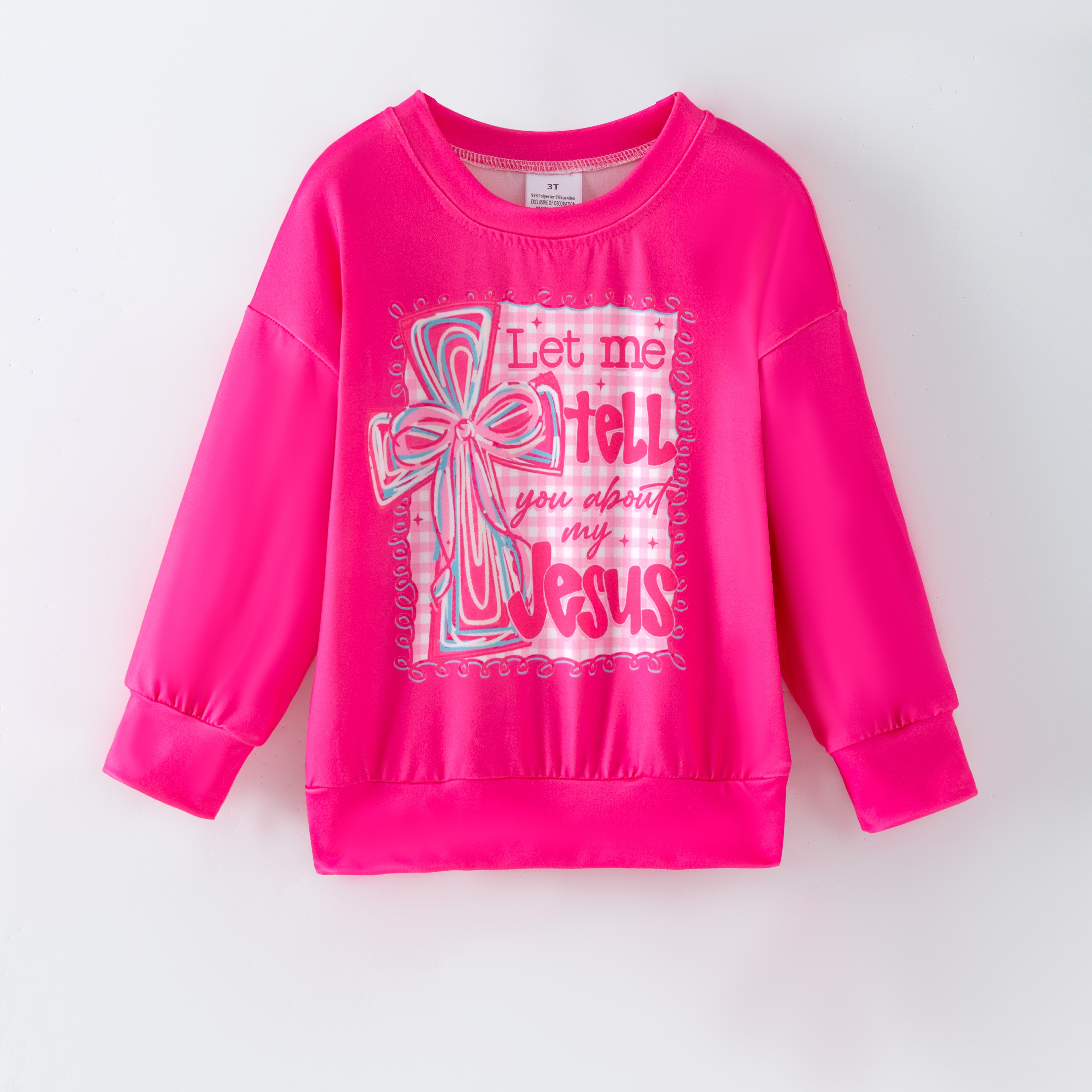 (Pre Order,Prepack Zone)Family Cartoon Print Hoodie