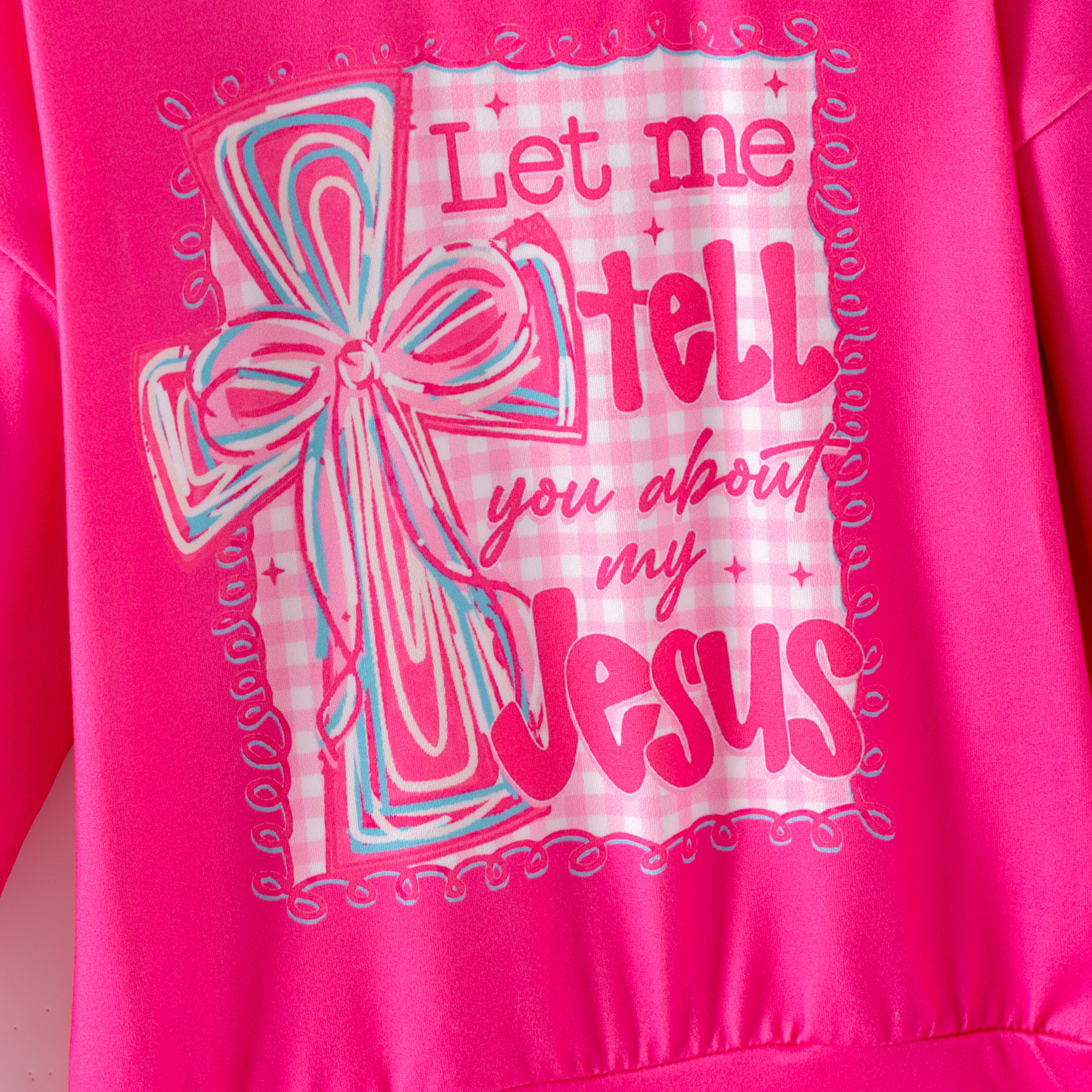 (Pre Order,Prepack Zone)Family Cartoon Print Hoodie