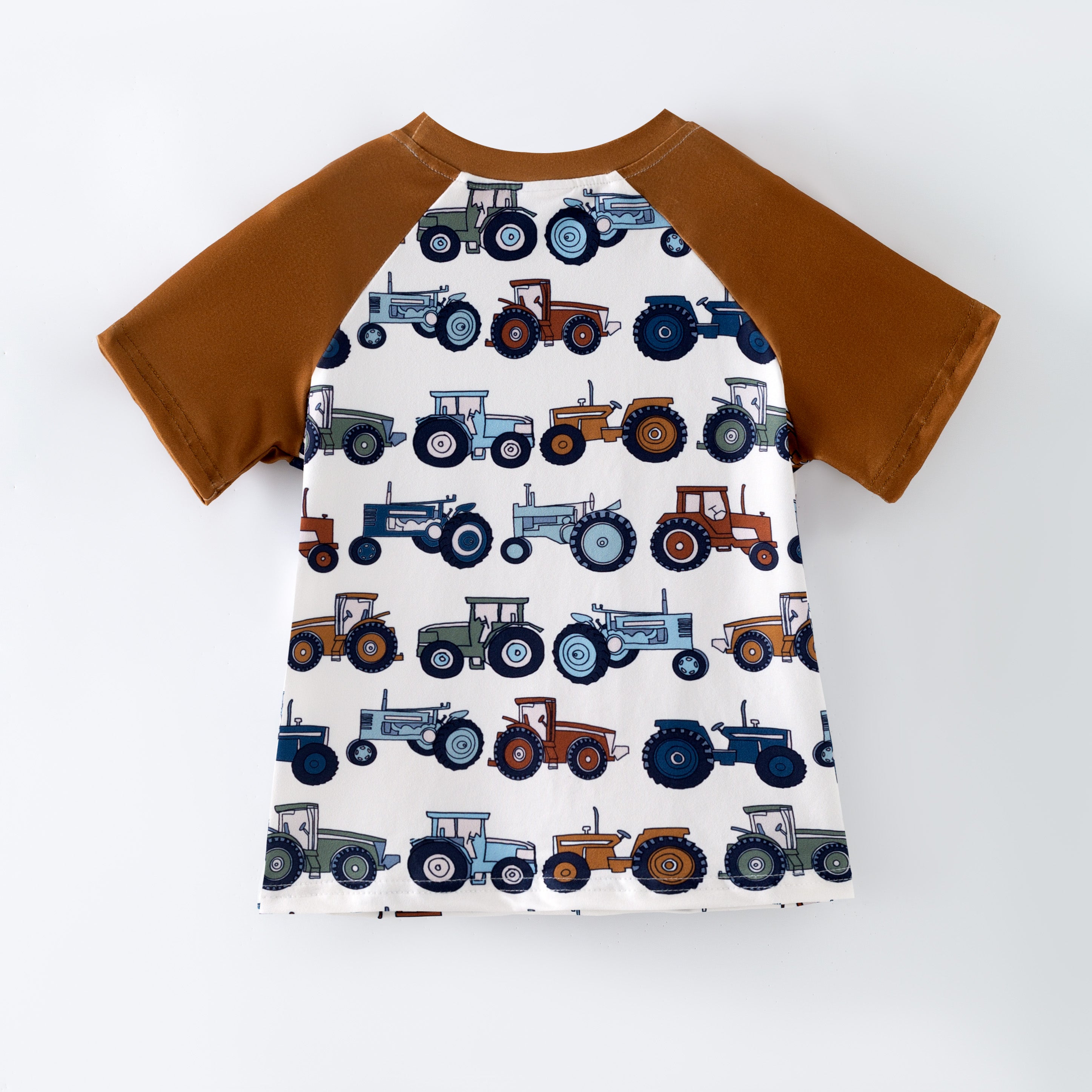 (Pre Order,Prepack Zone)Boys Spring Car Print Top&Romper