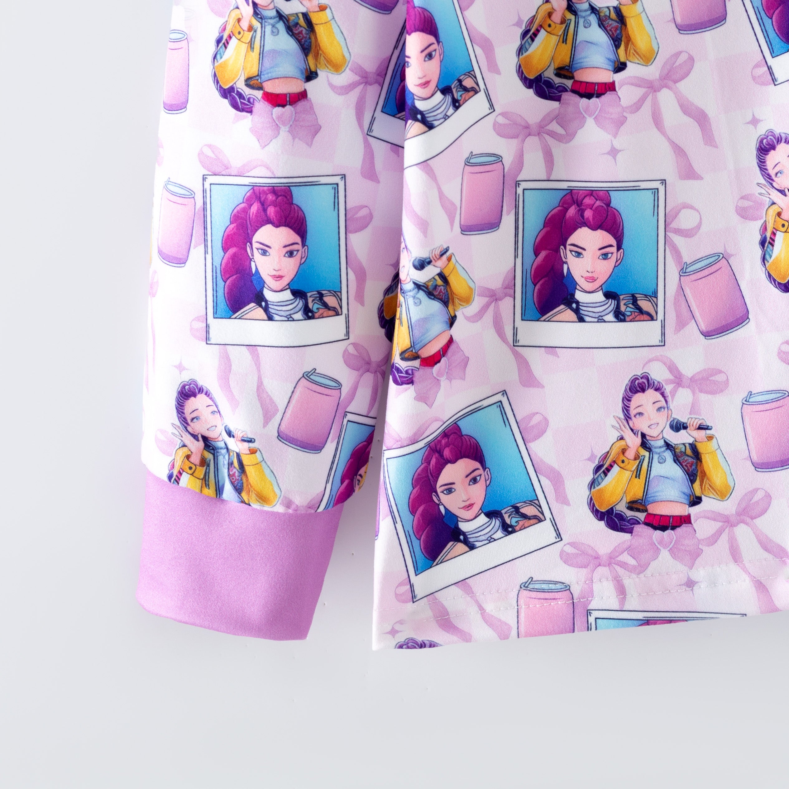 (Pre Order,Prepack Zone)Girls Movie Character Print Pajamas(Mix Size)