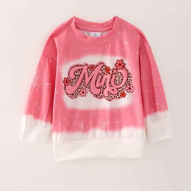 (In Stock G22-1-2 G22-3-2)Mommy and Me Valentine's Day Print Top