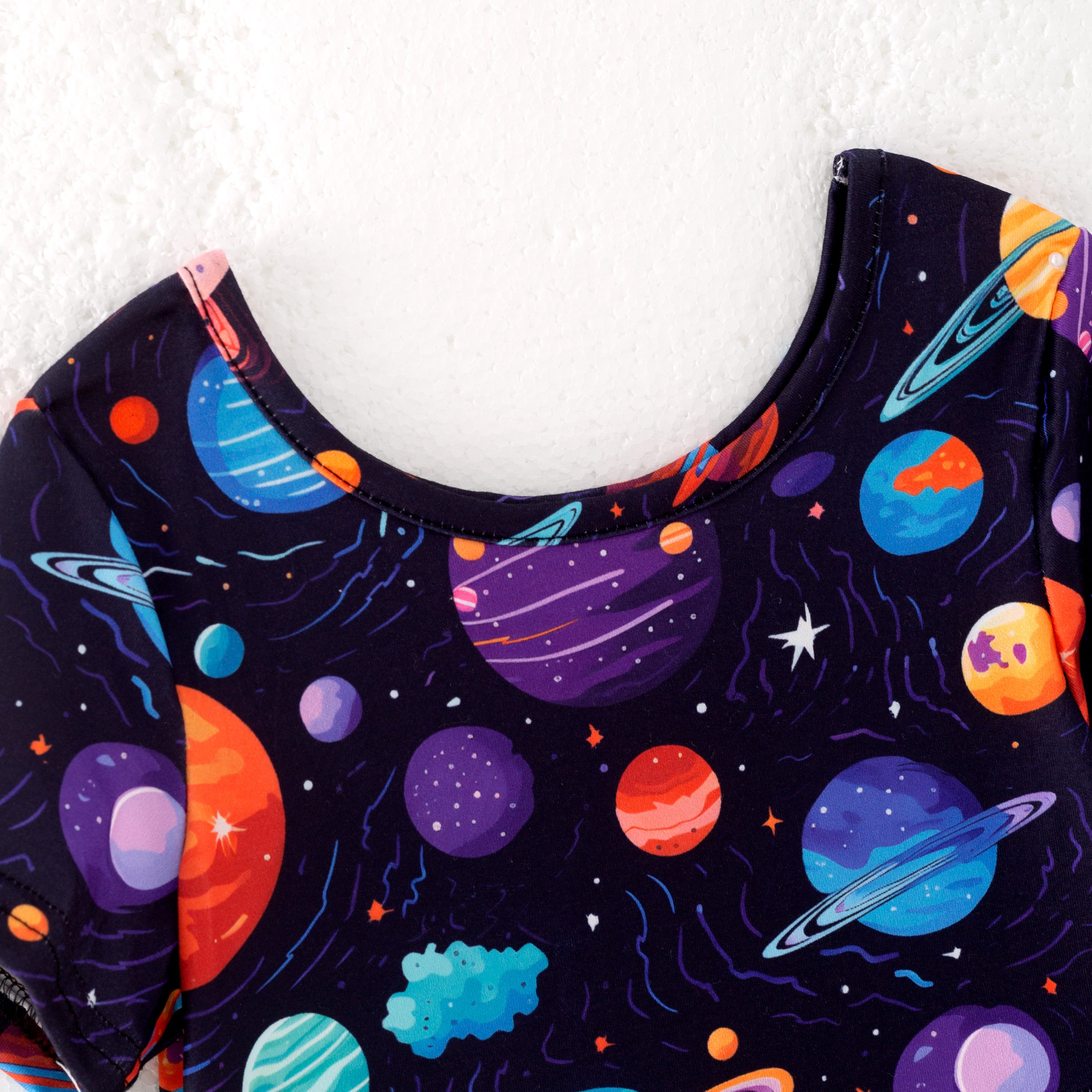 (Pre Order)Girls Spring and Summer Cartoon Print Dress