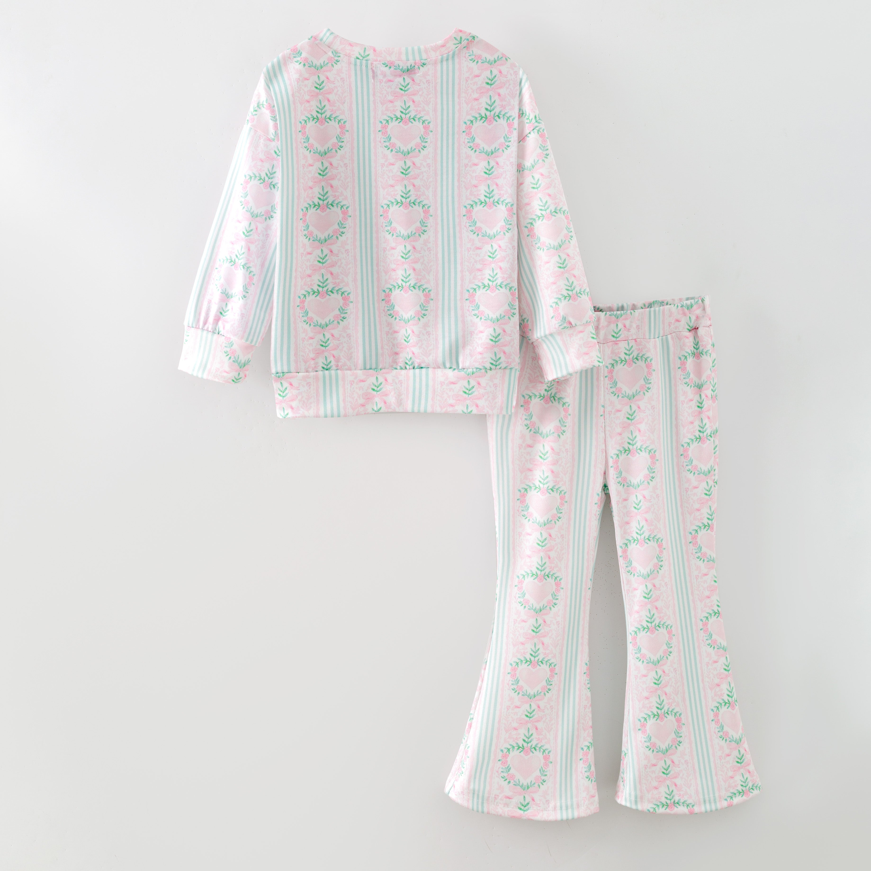 (Pre Order,Prepack Zone)Girls Valentine's Day Print Set(Mix Size)