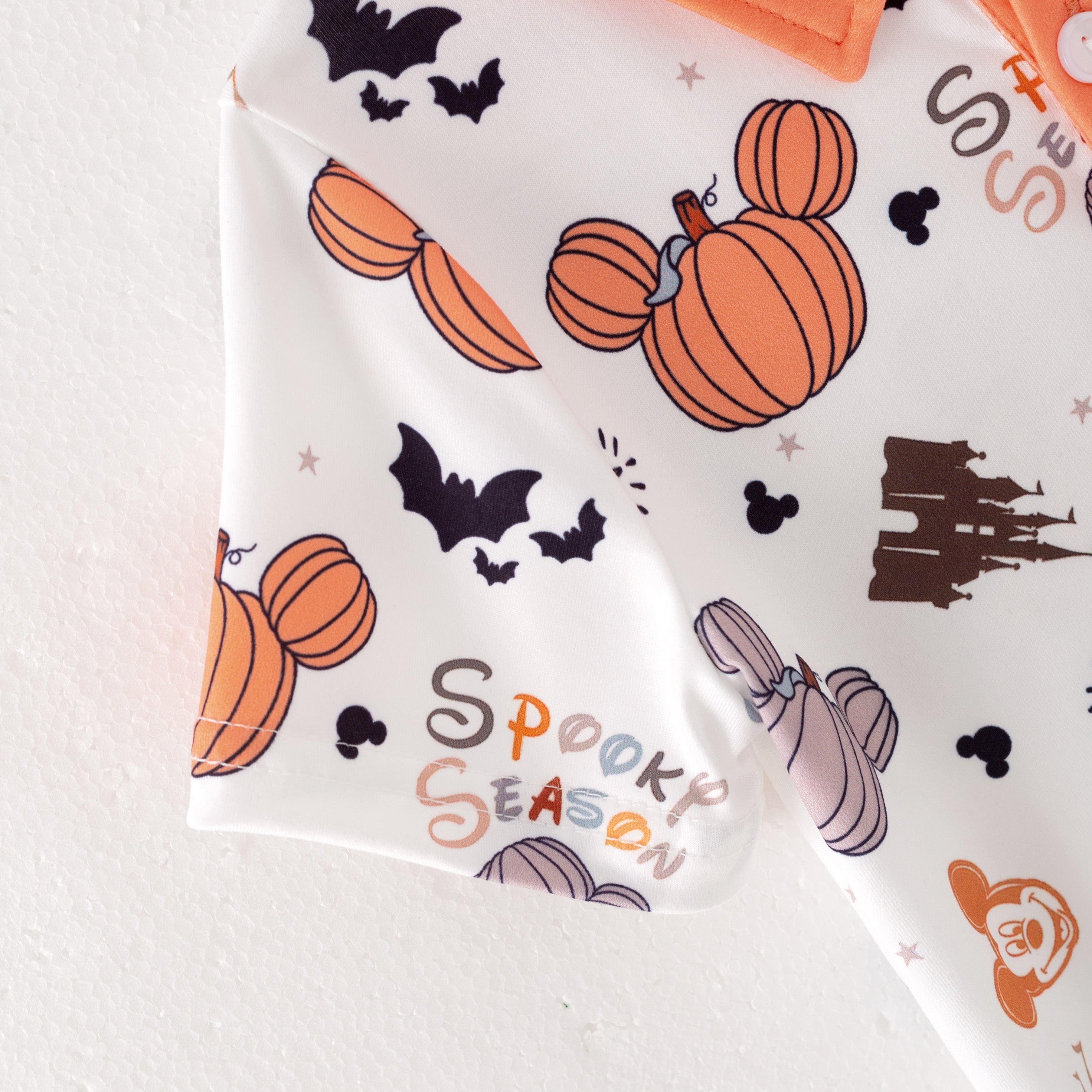 (Pre Order)Family Halloween Cartoon Print Jumpsuit,Dress,Set,Top&Romper