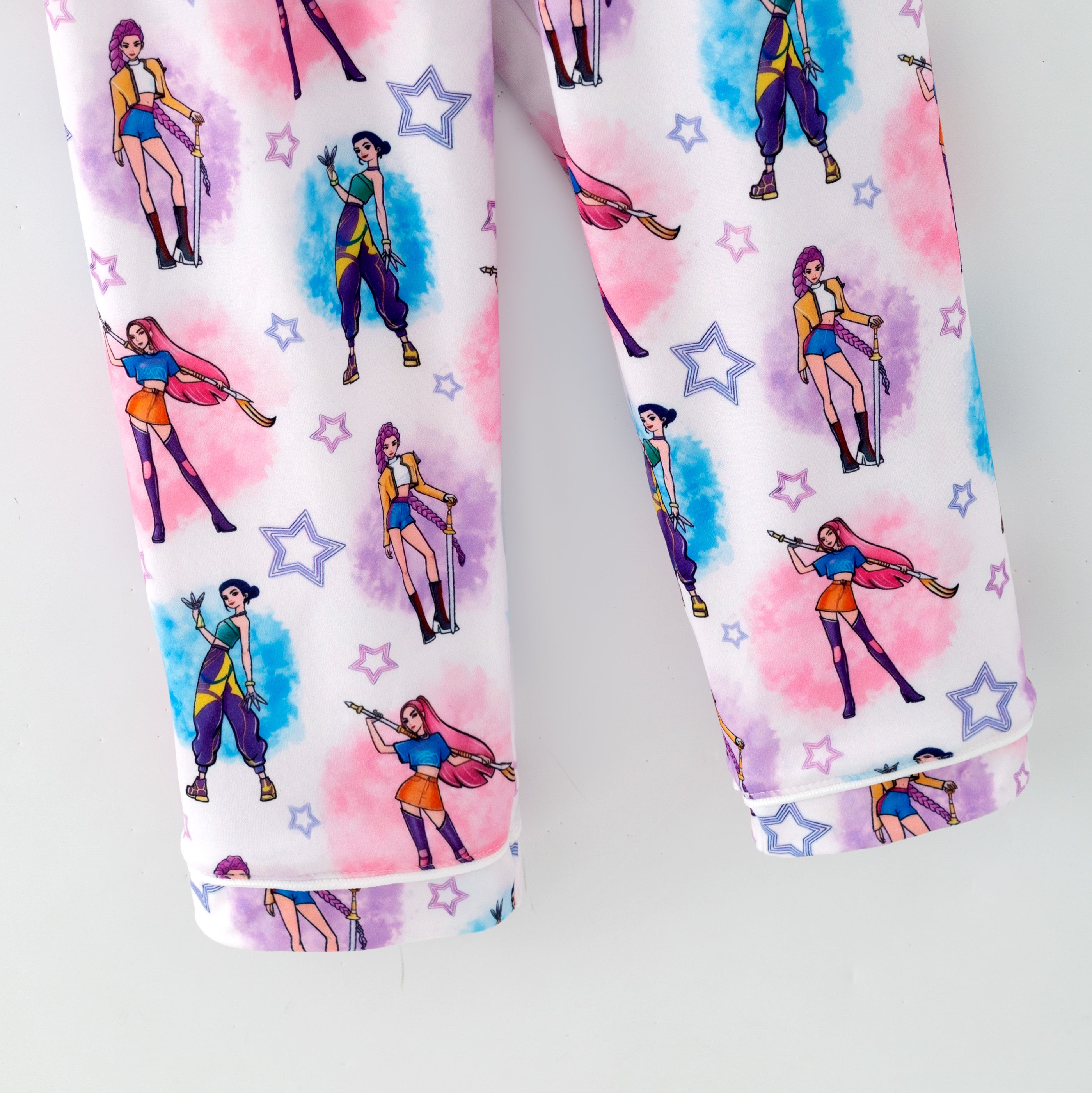 (Pre Order,Prepack Zone)Girls Movie Character Print Pajamas(Mix Size)