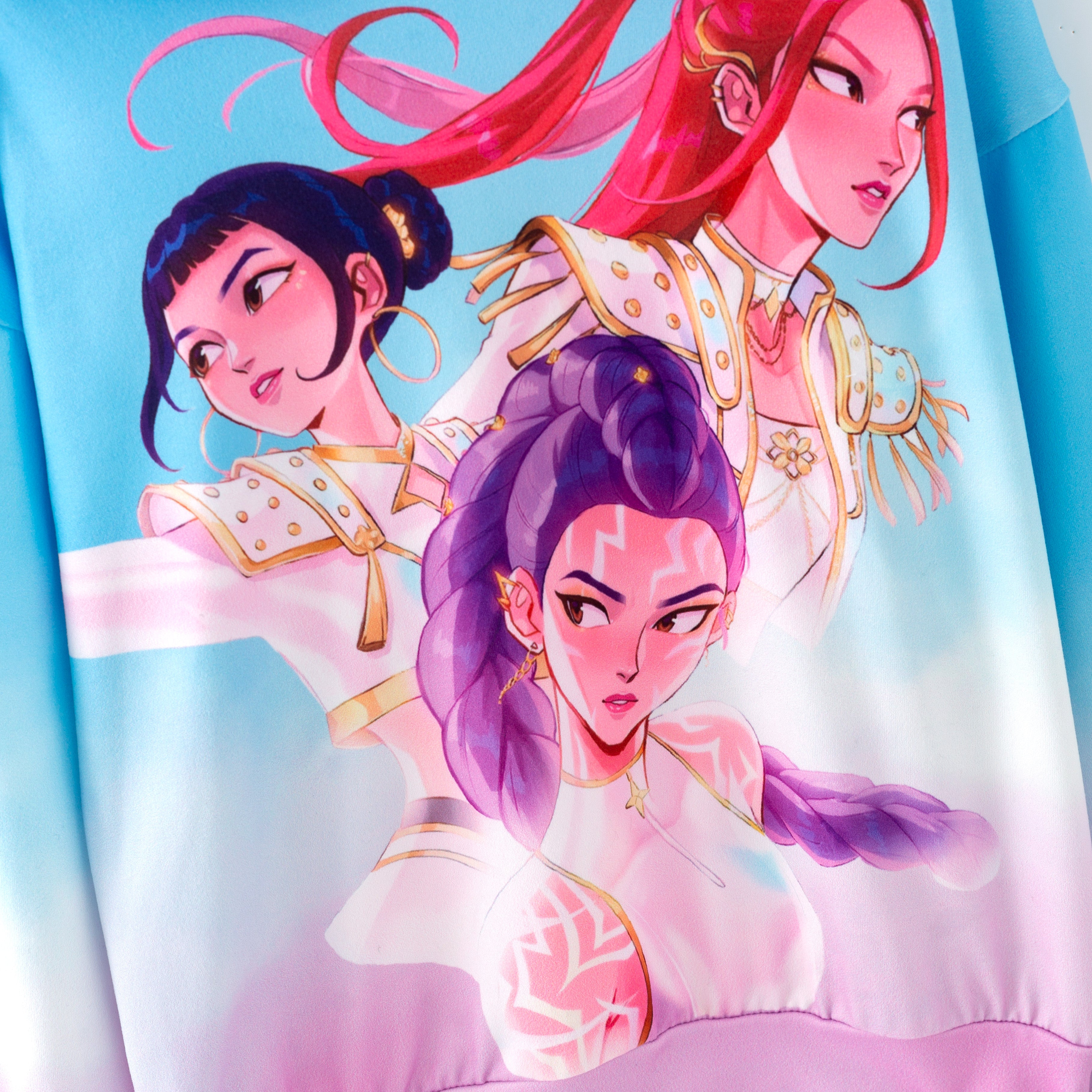 (Pre Order,Prepack Zone)Girls Movie Character Print Hoodie(Mix Size)