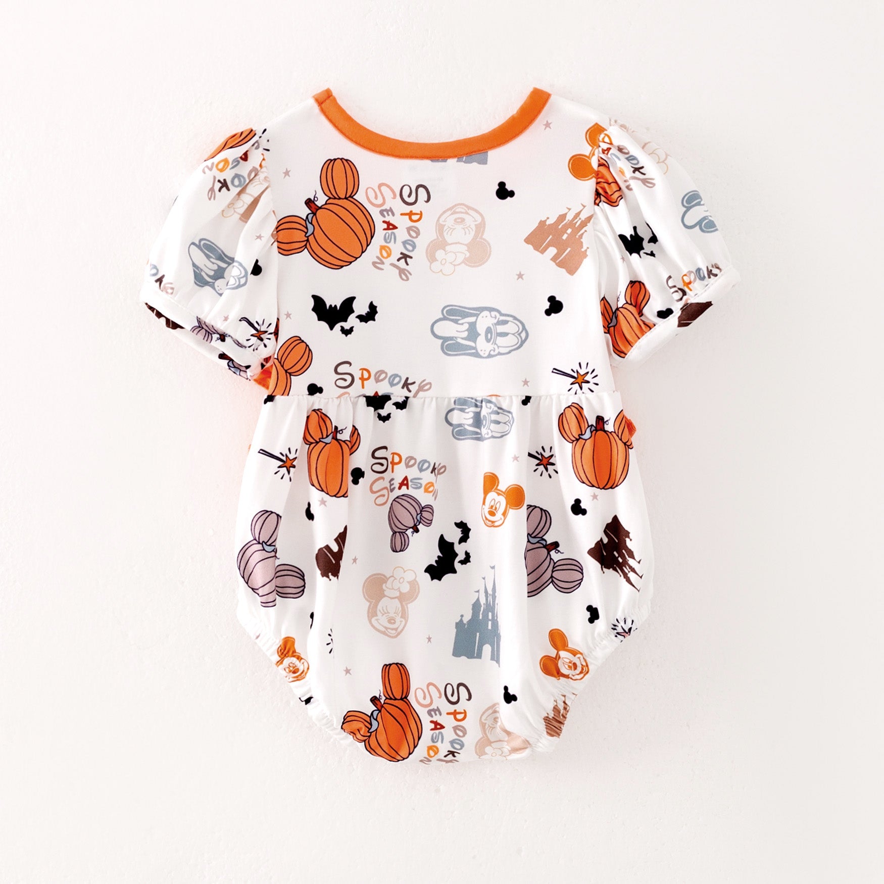 (Pre Order)Family Halloween Cartoon Print Jumpsuit,Dress,Set,Top&Romper