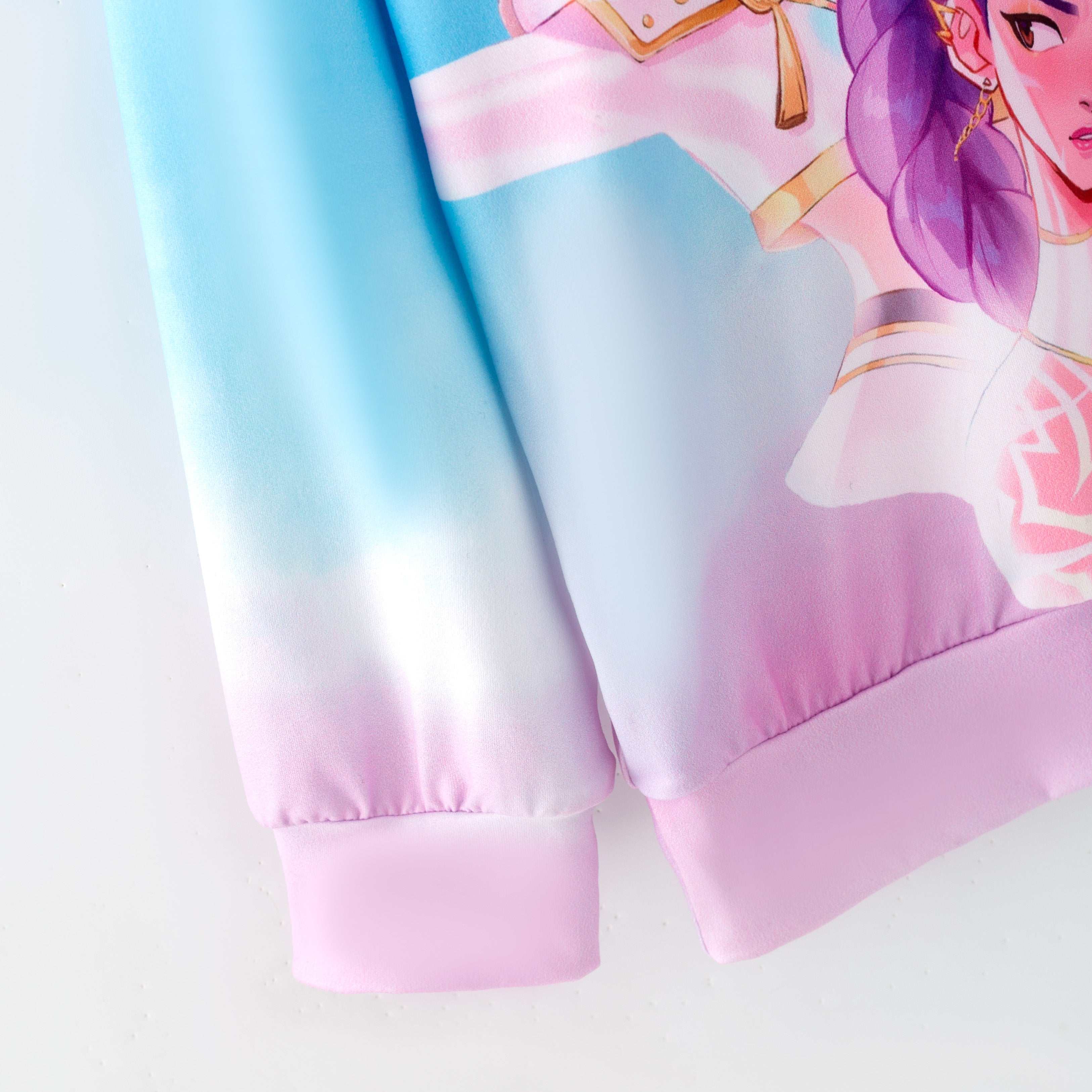 (Pre Order,Prepack Zone)Girls Movie Character Print Hoodie(Mix Size)