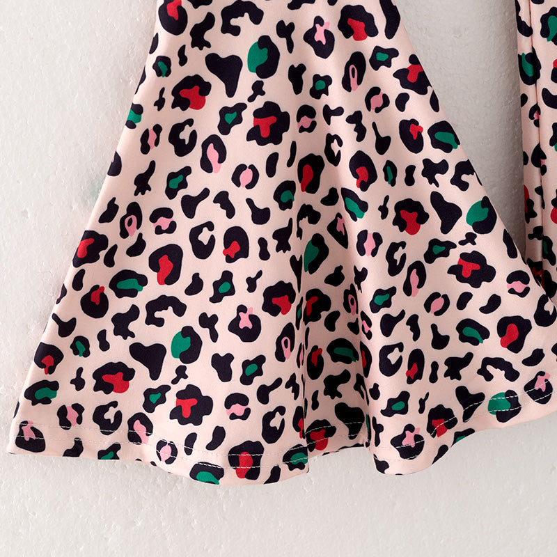 (In Stock G19-1-1)One Pack(10 Pieces total) Girls Christmas Print Outfit Set