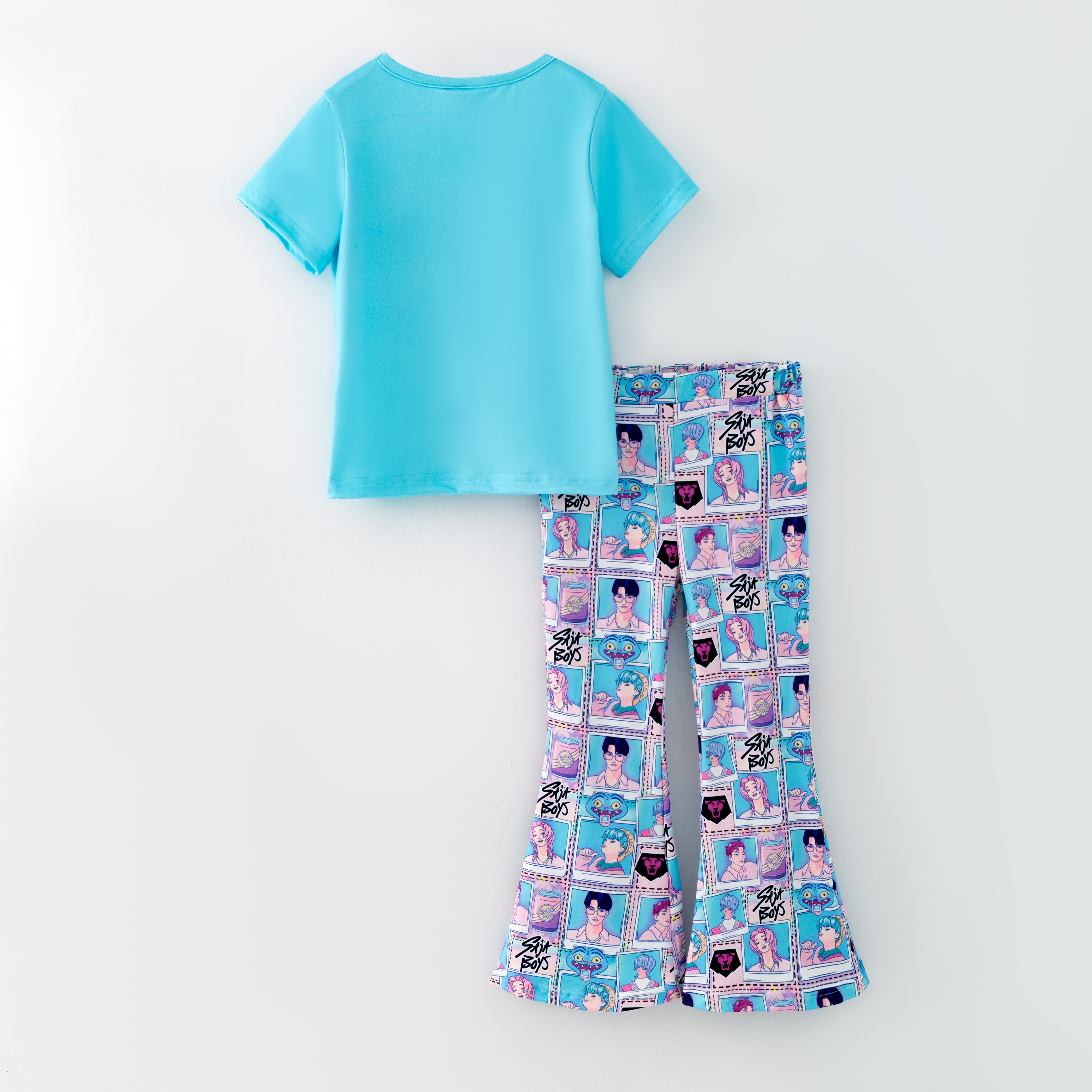 (Pre Order,Prepack Zone)Girls Movie Character Print Set(Mix Size)