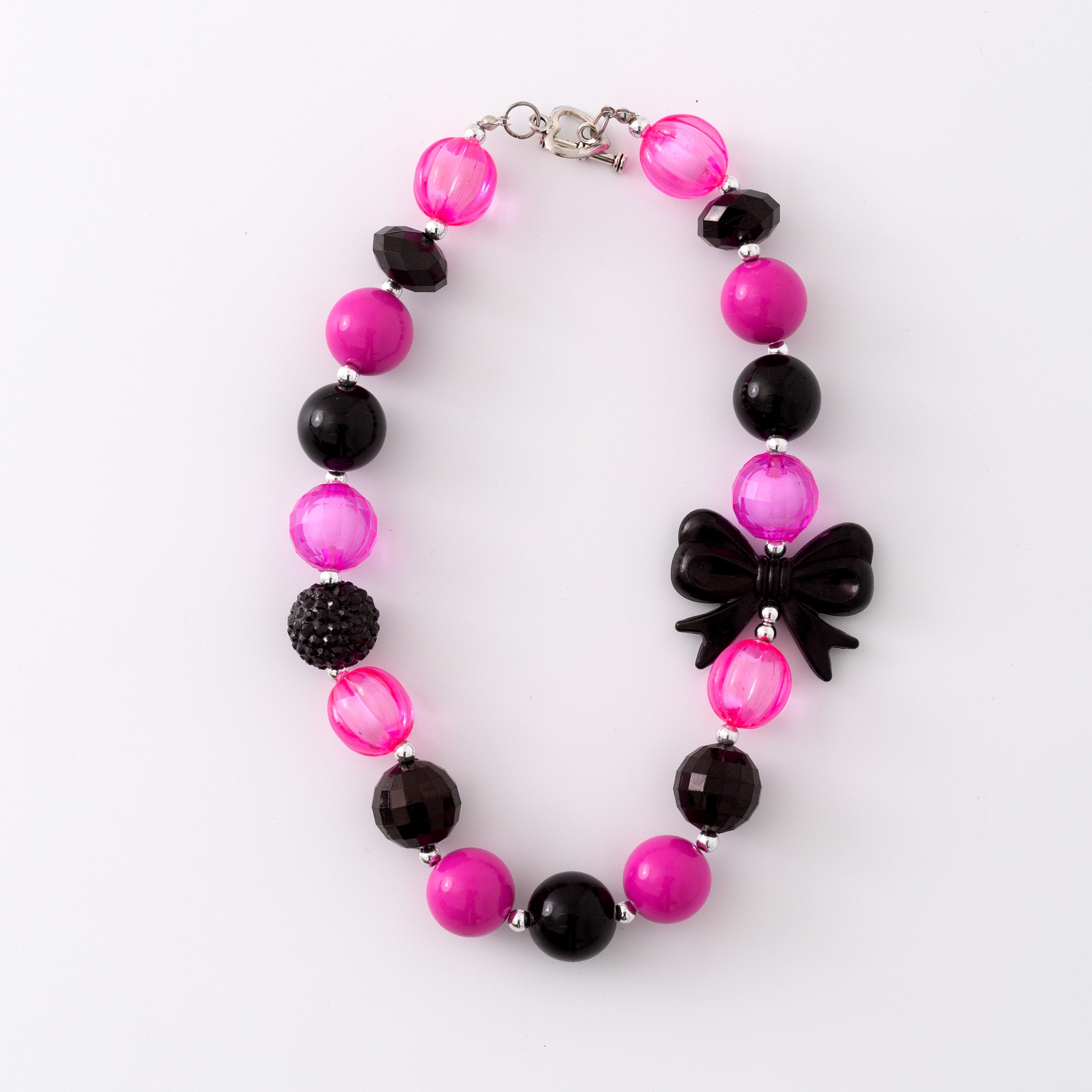 (In Stock G11)Girls Rhinestone Beaded Necklace