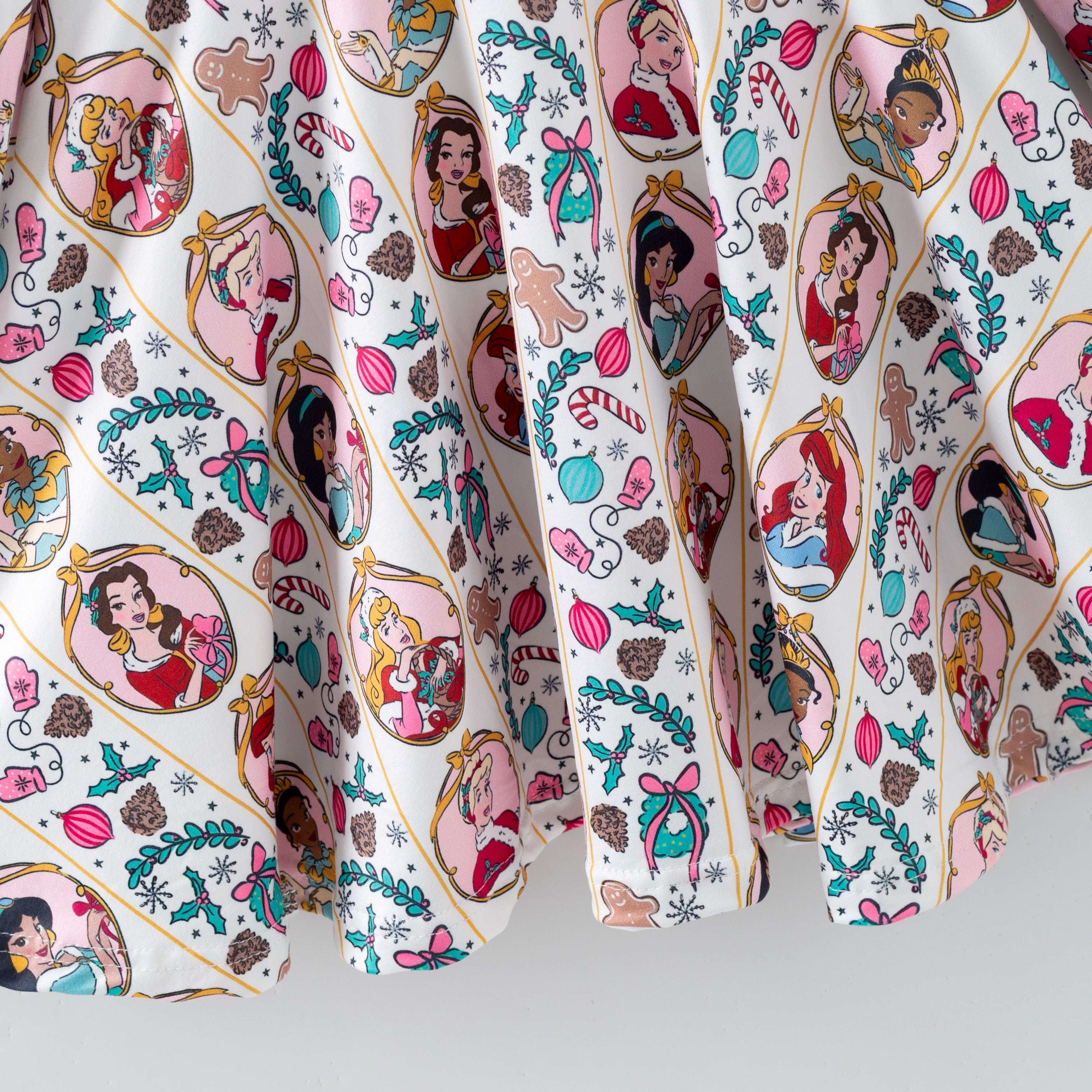 (Pre Order,Prepack Zone)Girls Christmas Princess Print Dress&Set(Mix Size)