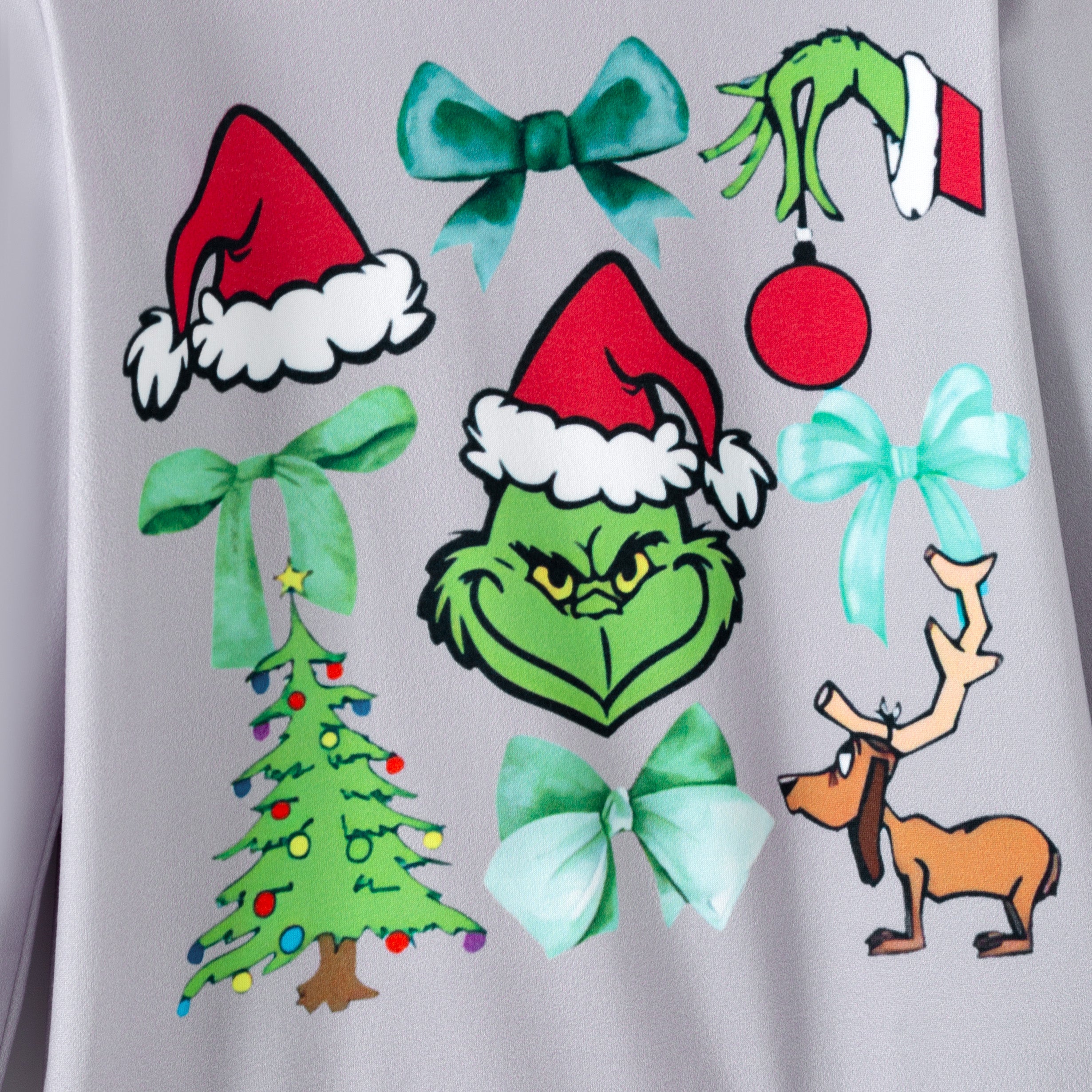 (Pre Order,Prepack Zone)Girls Christmas Cartoon Print Set(Mix Size)