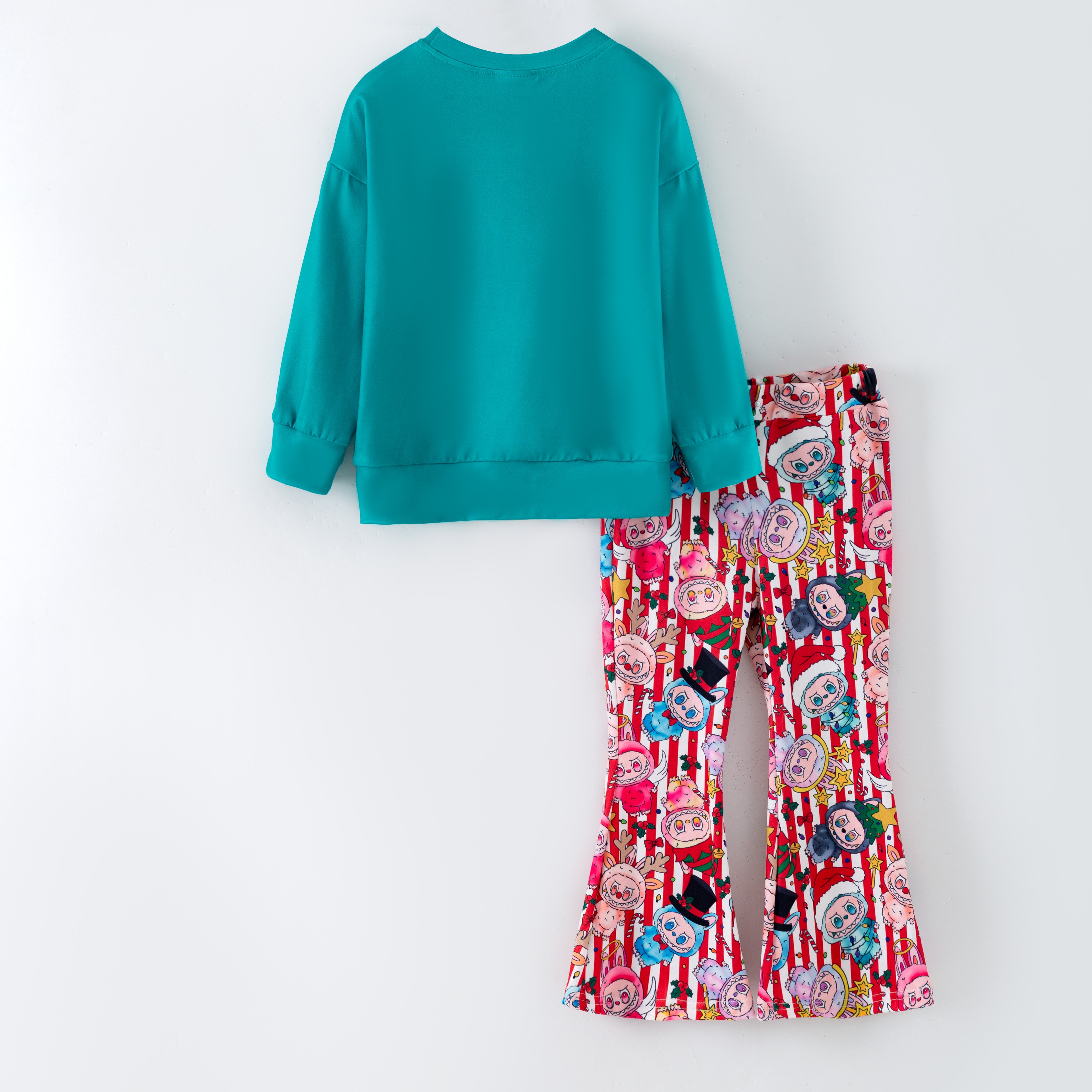 (Pre Order,Prepack Zone)Girls Christmas LBB Print Set(Mix Size)