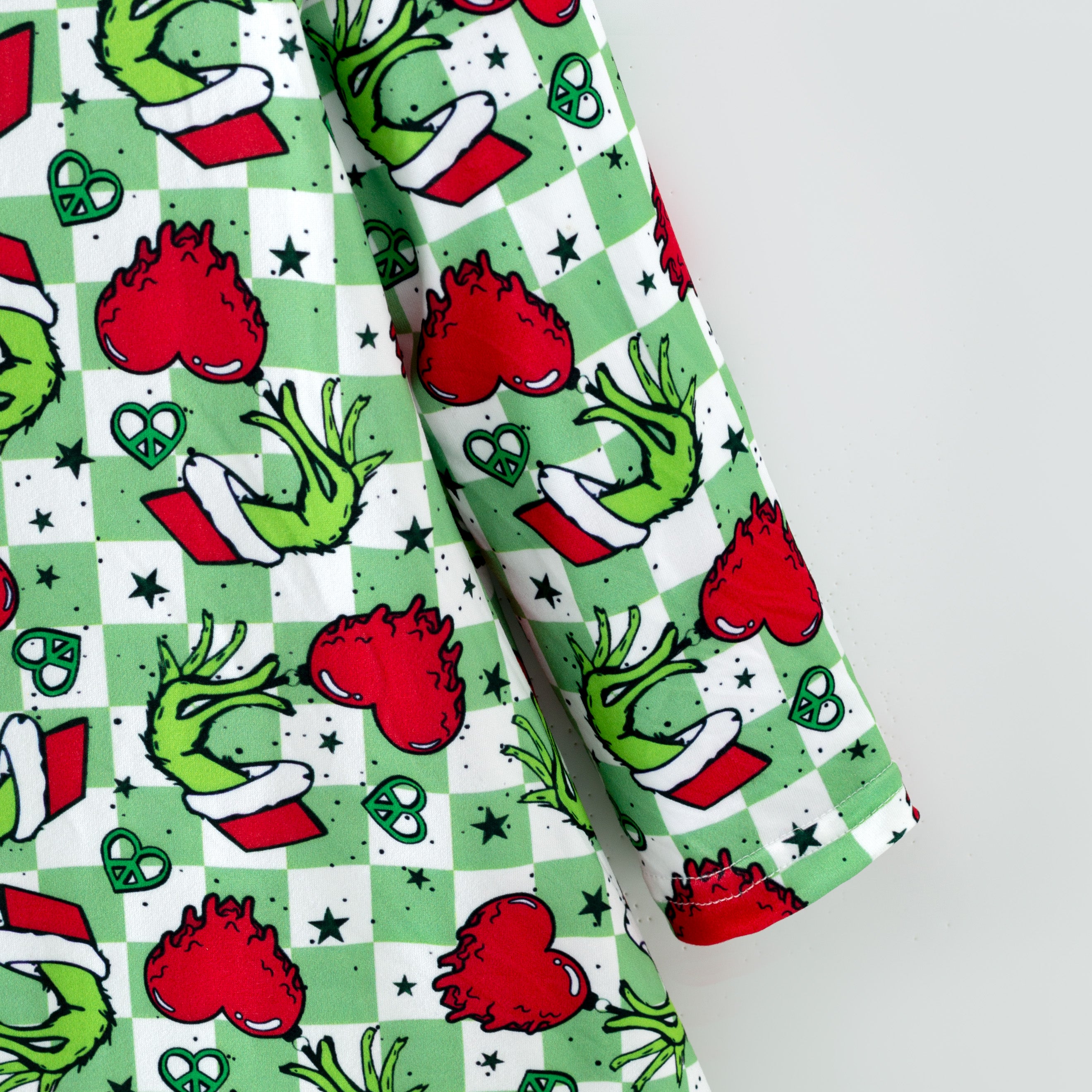 (Pre Order,Prepack Zone)Girls Christmas Cartoon Print Dress,Set&Romper