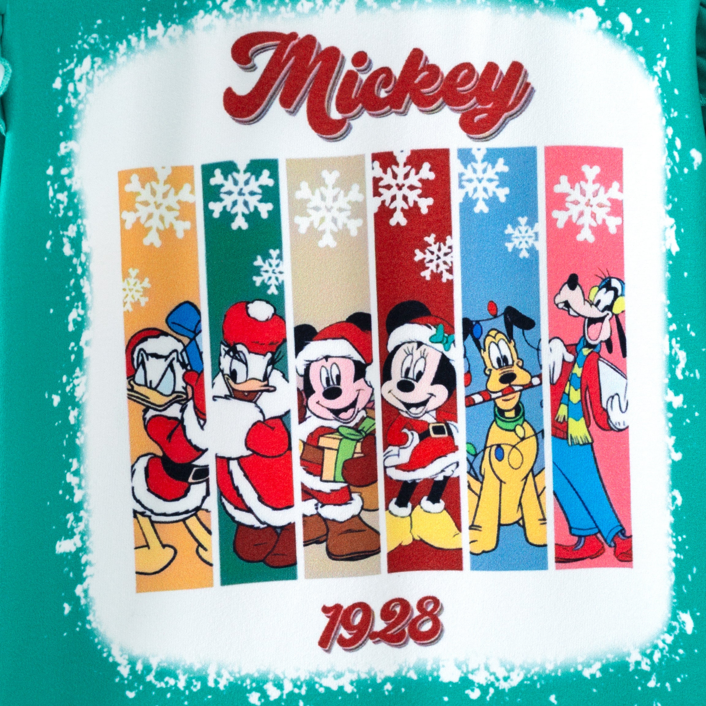 (Pre Order,Prepack Zone)Girls Christmas Cartoon Print Set&Dress(Mix Size)