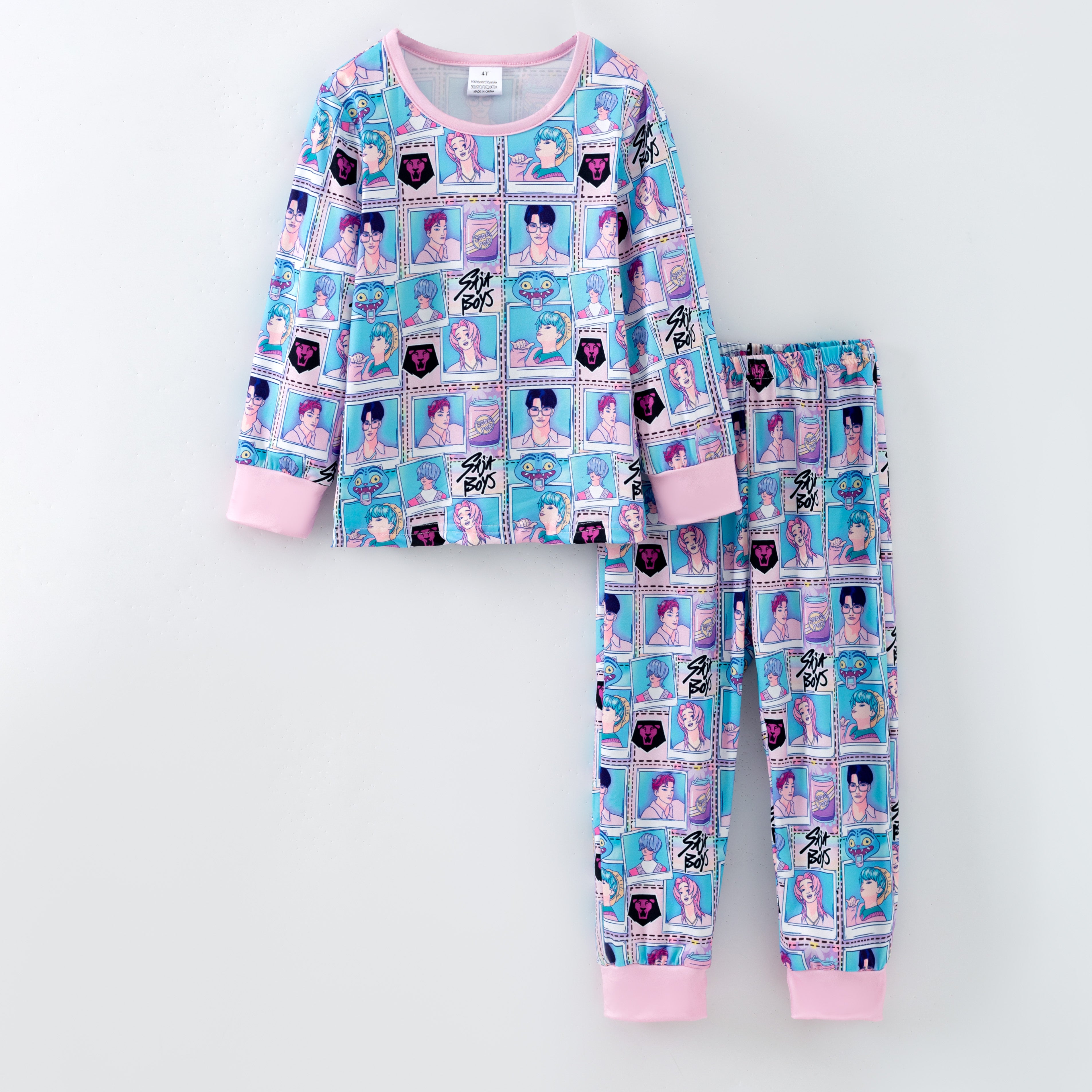 (Pre Order,Prepack Zone)Sisters Movie Character Print Pajamas(Mix Size)