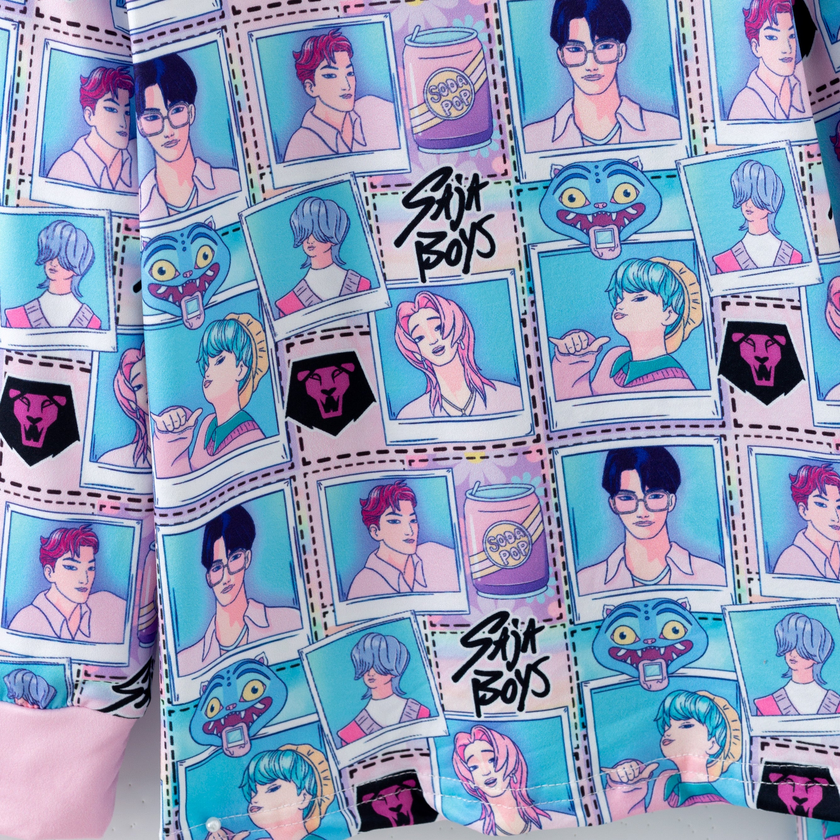 (Pre Order,Prepack Zone)Sisters Movie Character Print Pajamas(Mix Size)