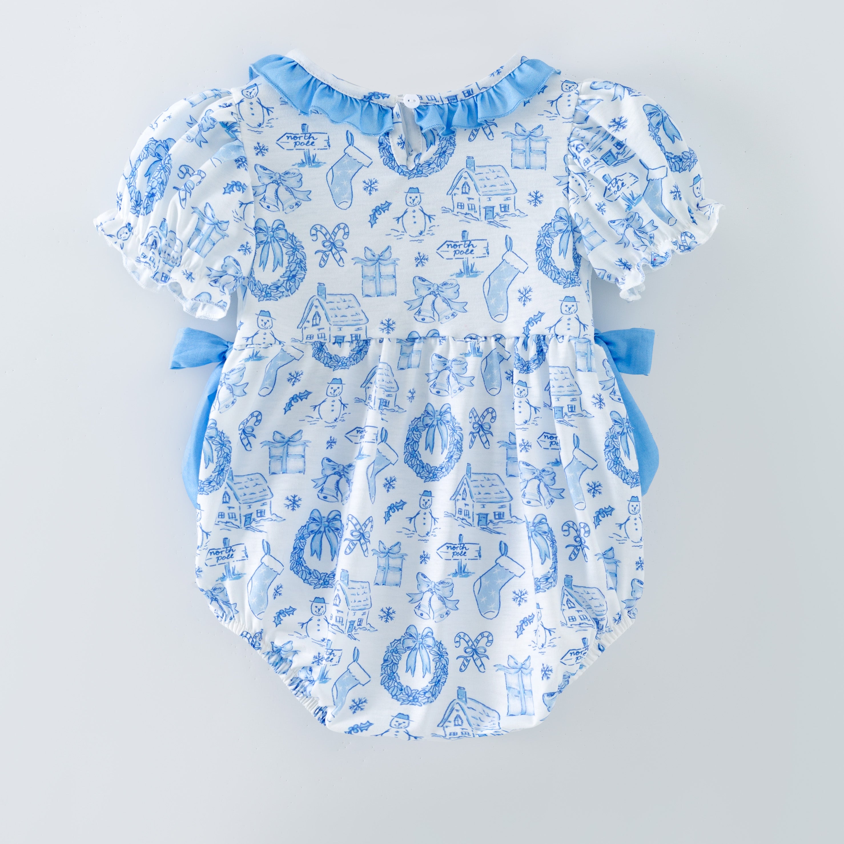 (Pre Order,Prepack Zone)Family Christmas Embroidery Dress&Romper(Mix Size)