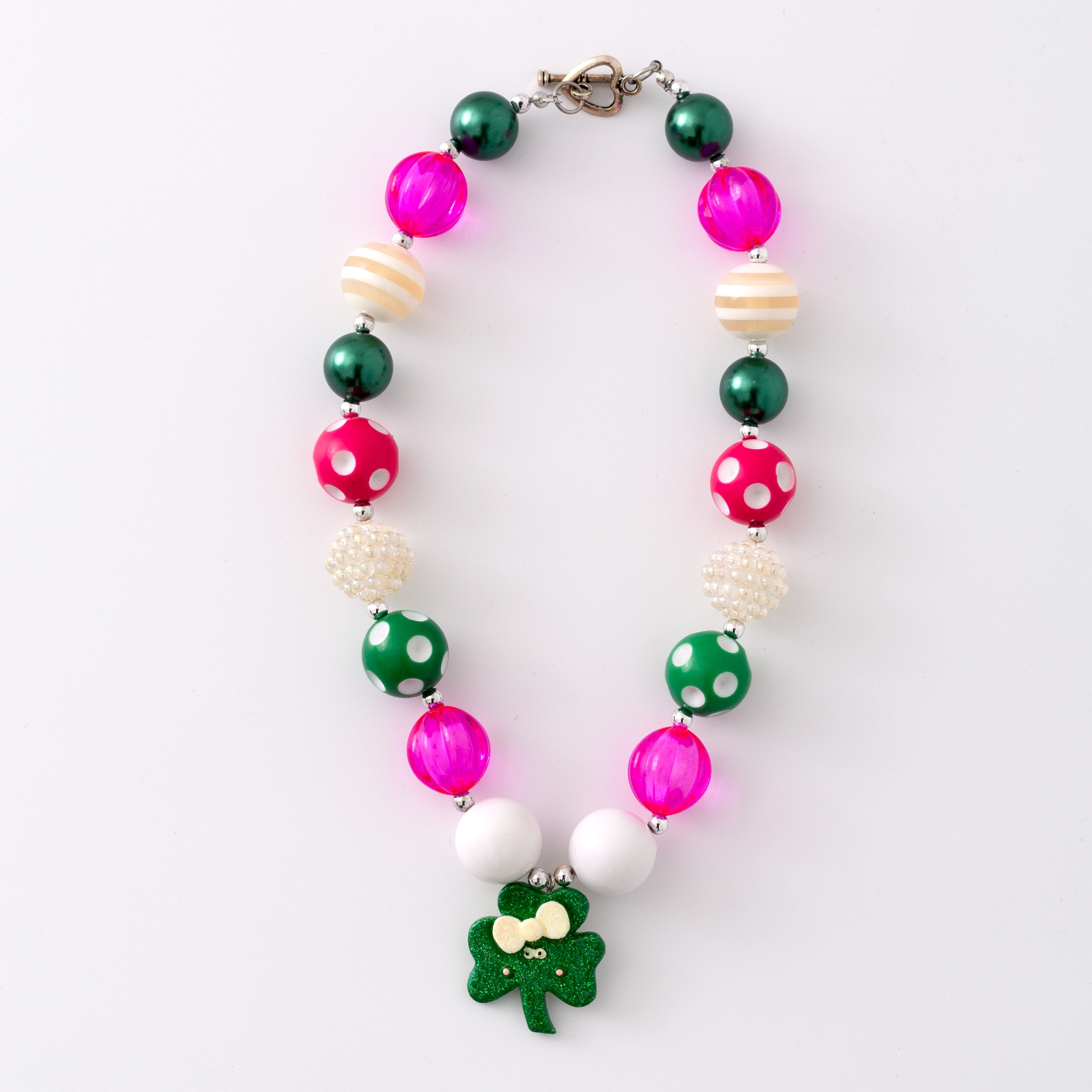 (In Stock G11)Girls Rhinestone Beaded Necklace