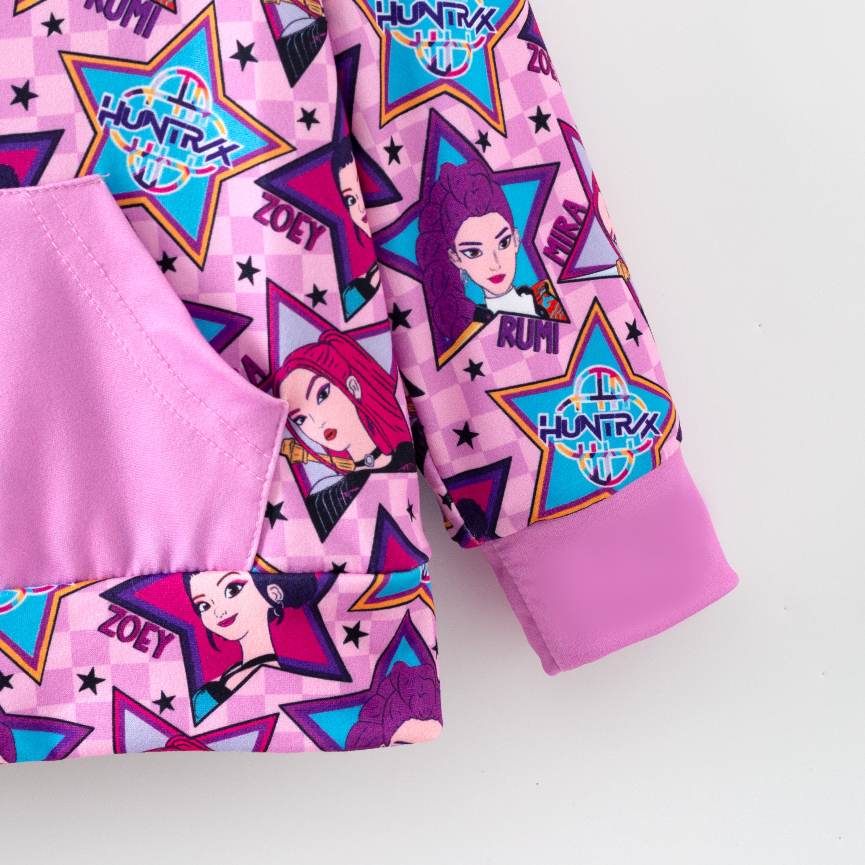 (Pre Order,Prepack Zone)Girls Movie Character Print Hoodie(Mix Size)