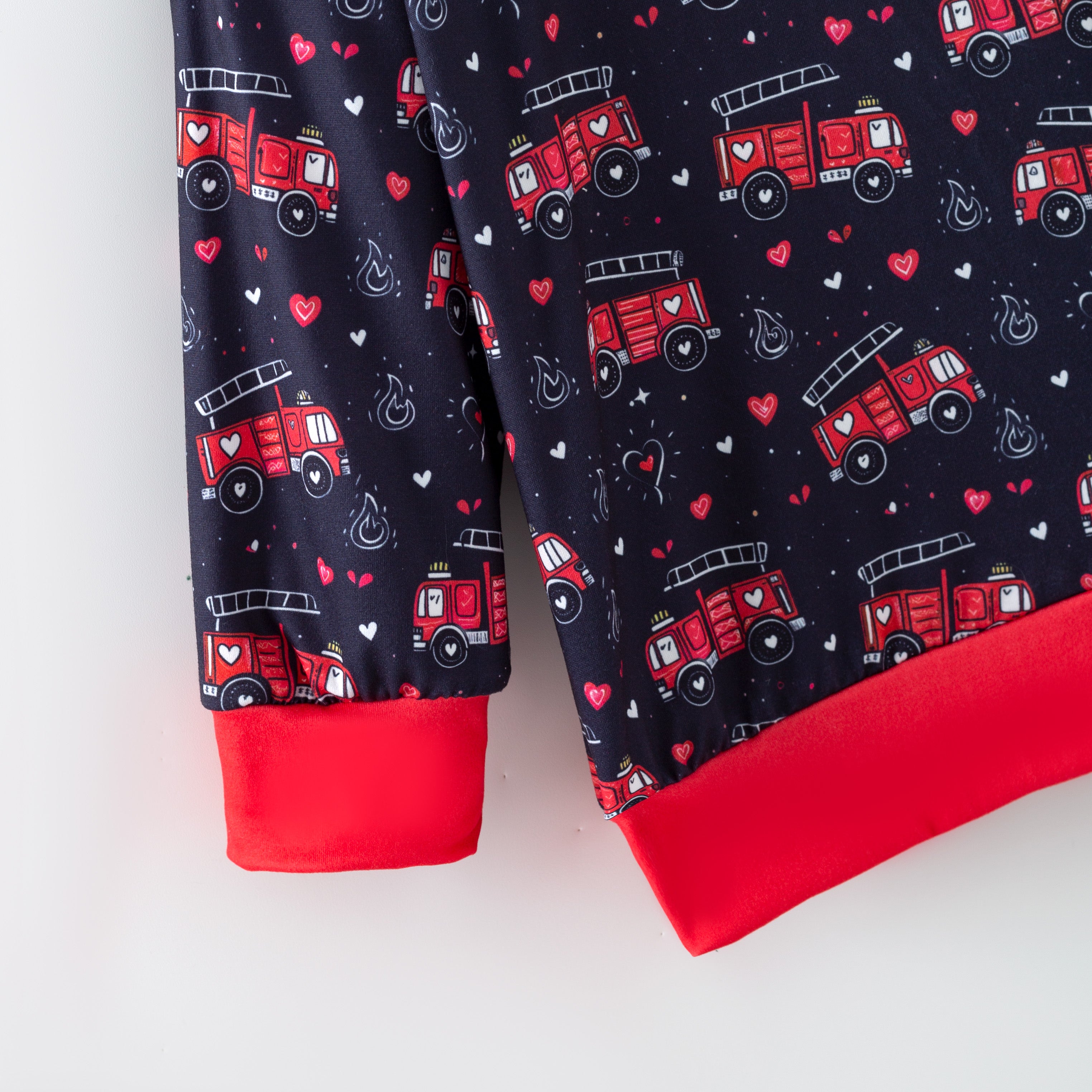 (Pre Order,Prepack Zone)Brothers Valentine's Day Print Top&Romper