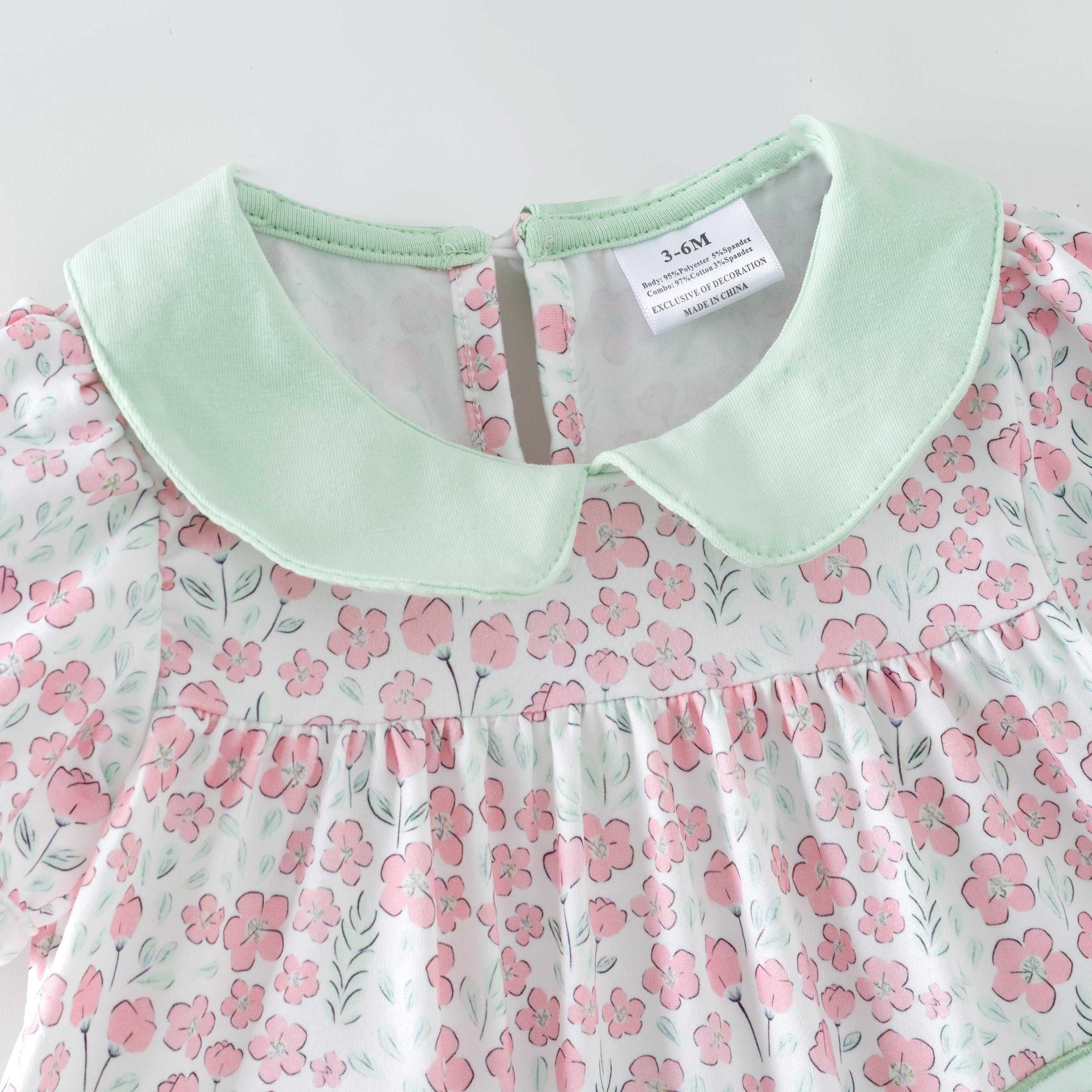 (In Stock)Toddler Girls Spring&Summer Applique Bloomer Set