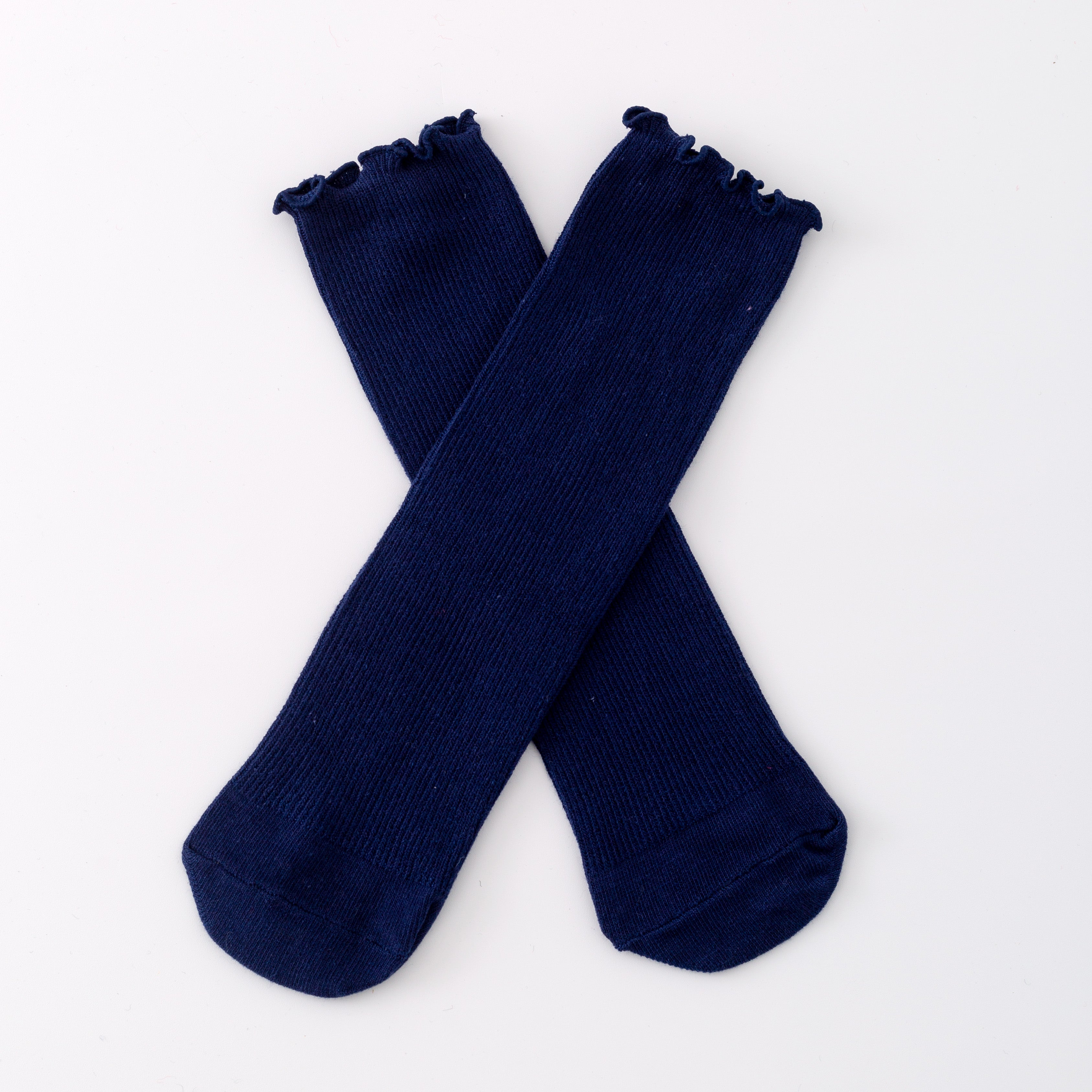 (In Stock)Kids Solid Colored Socks 11.28-1