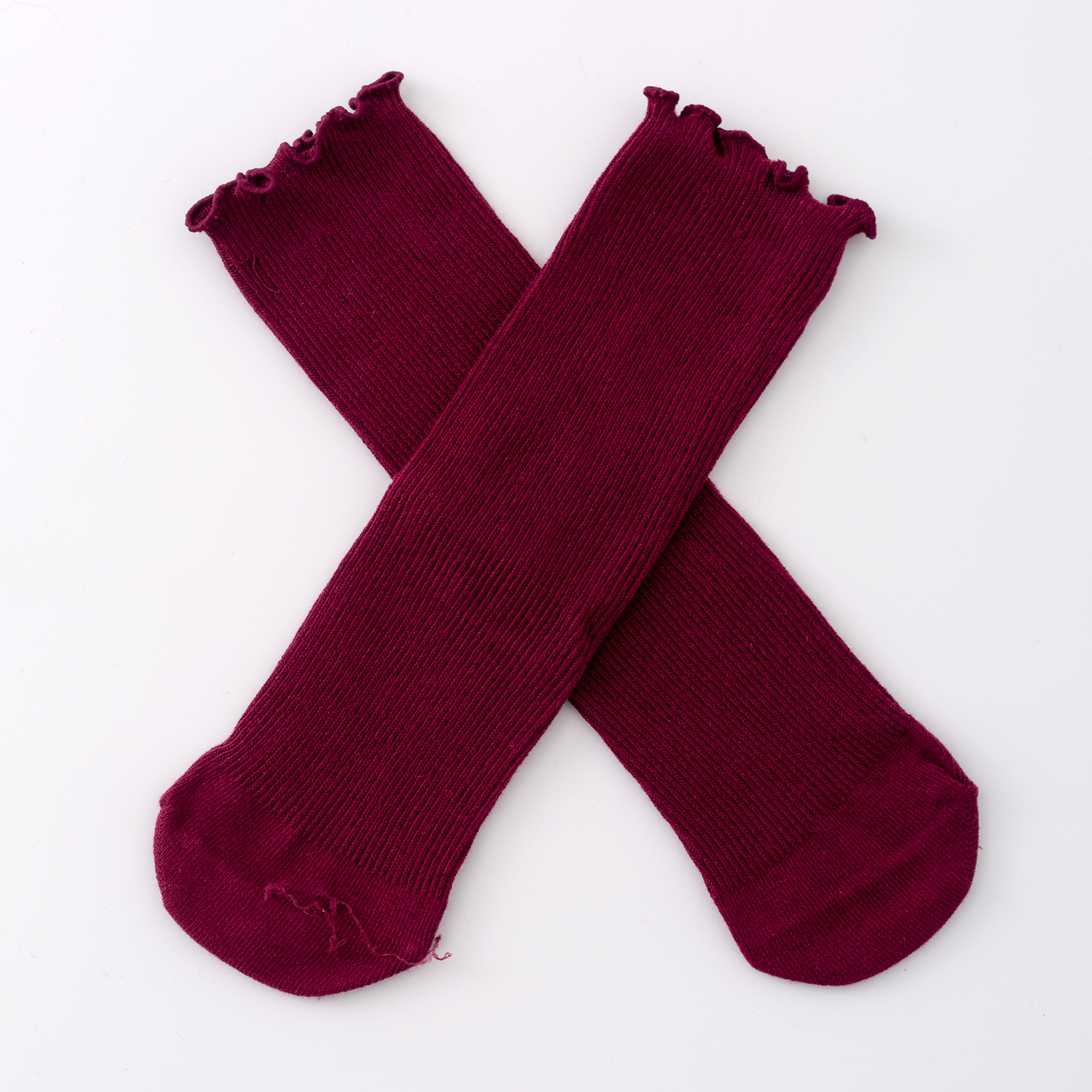 (In Stock)Kids Solid Colored Socks 11.28-1