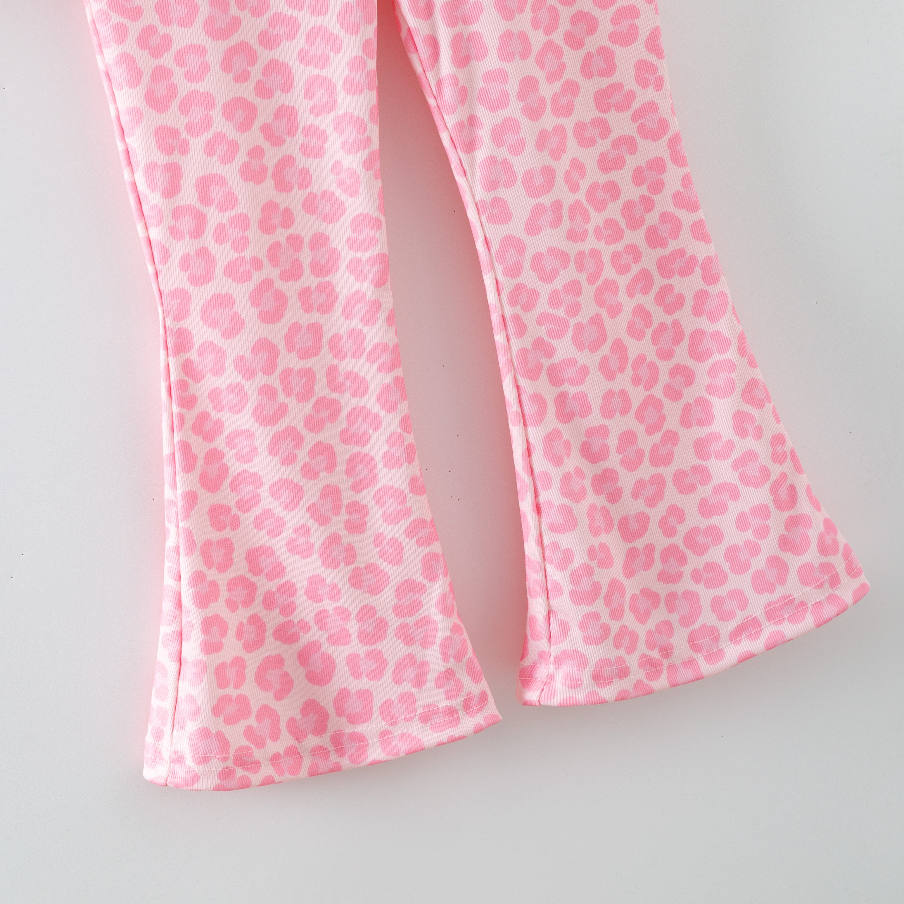 (Pre Order,Prepack Zone)Girls Spring Bow&Leopard Print Dress(Mix Size)