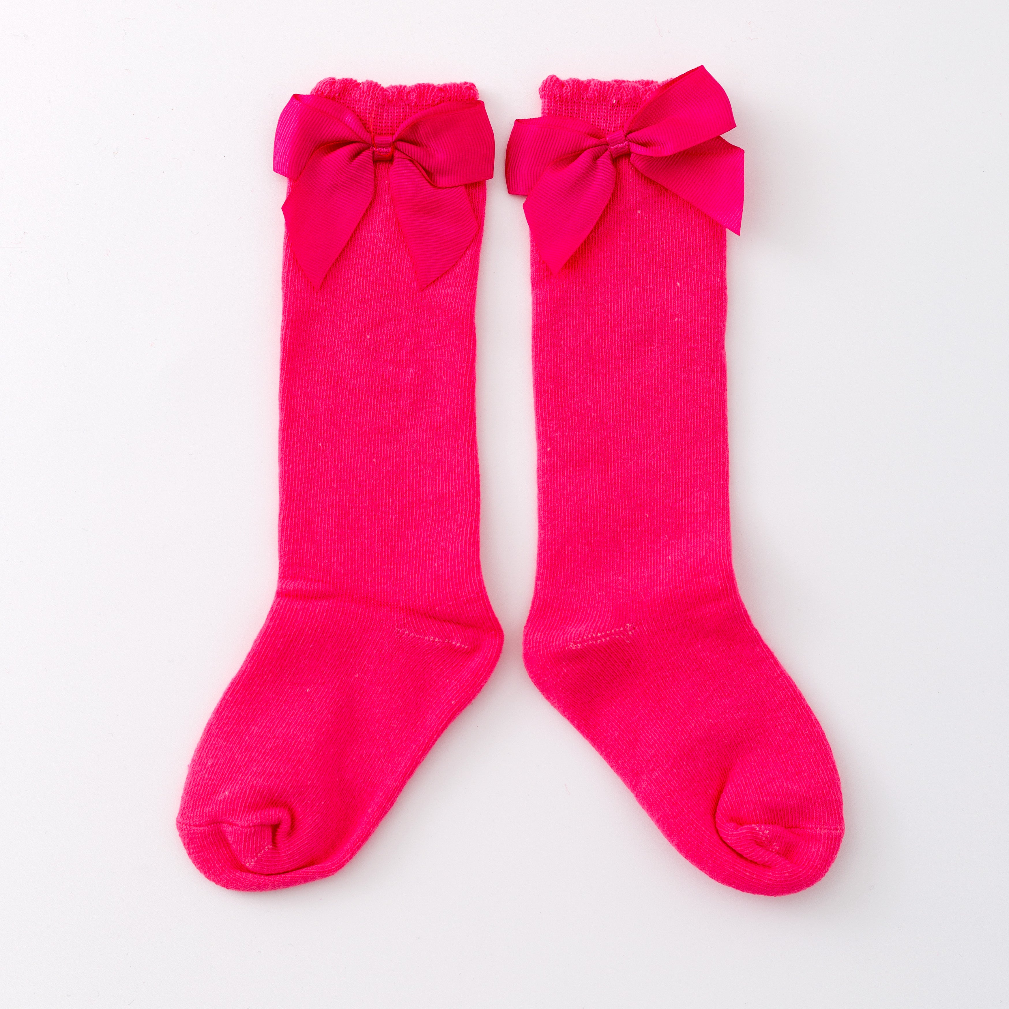 (In Stock)Kids Solid Colored Socks 11.28-1